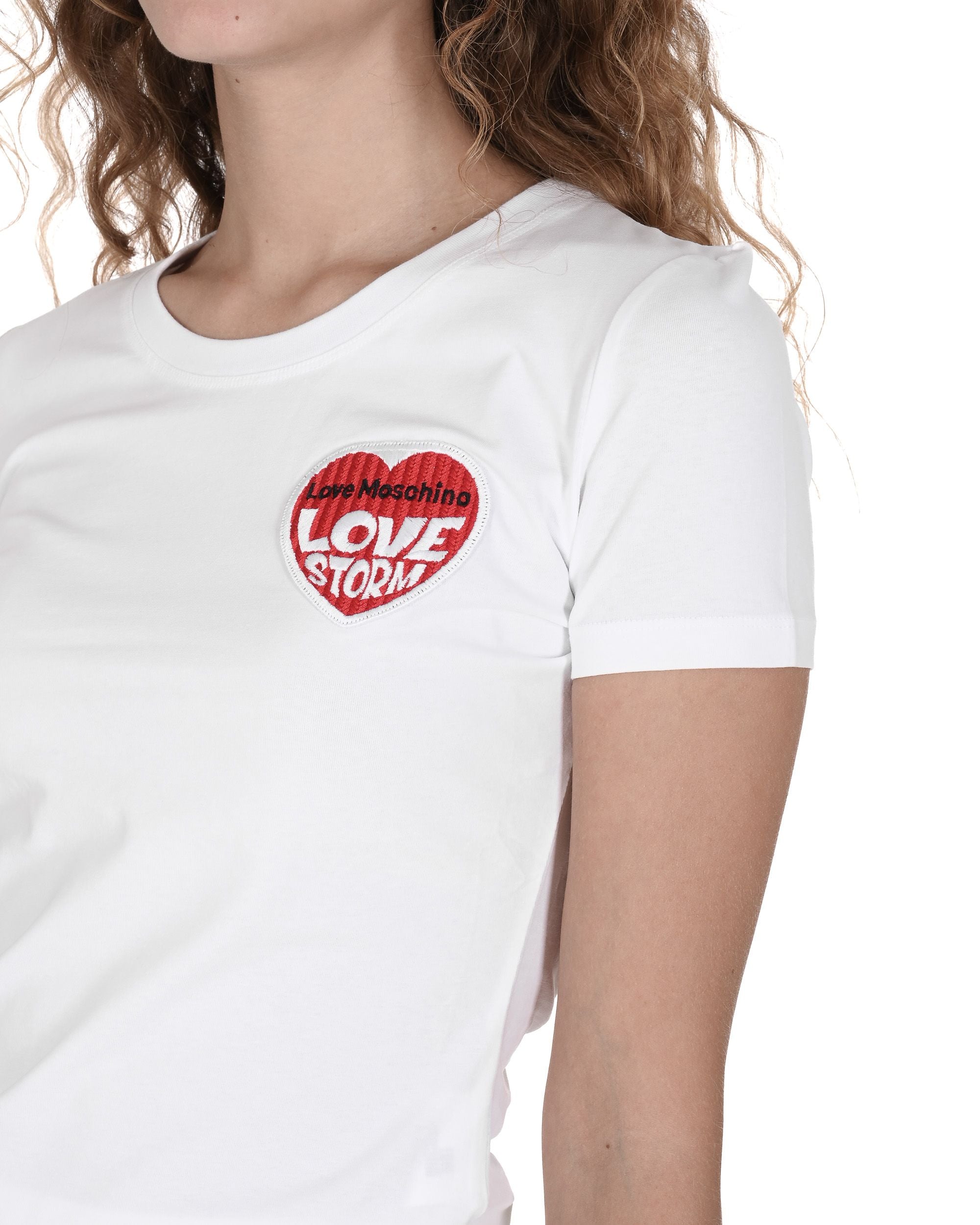 Camiseta Love Moschino para mujer W 4 H19 80 E 1951 4120 MULTI