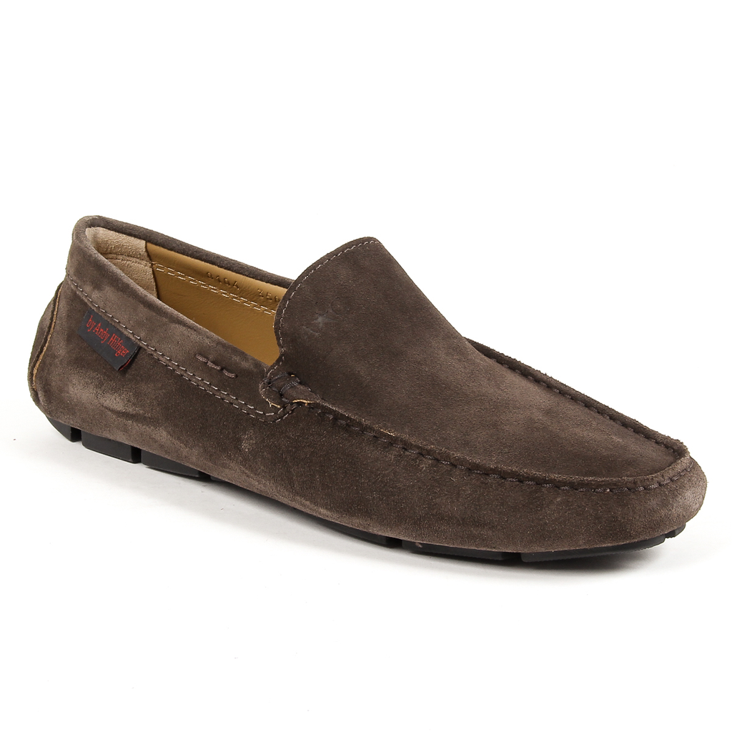Mocasines Andrew Charles para hombre, color marrón TRON