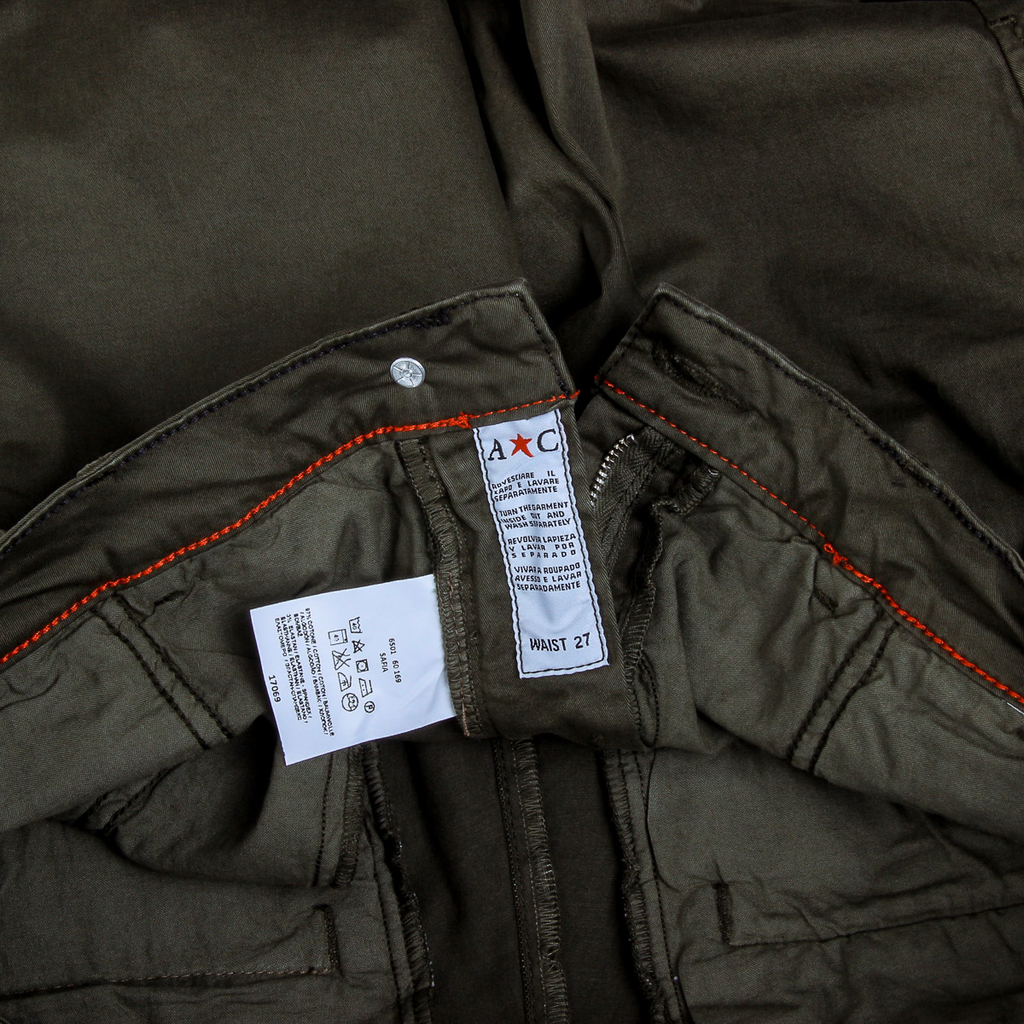 Pantalones cortos Andrew Charles para mujer, color verde SAFIA