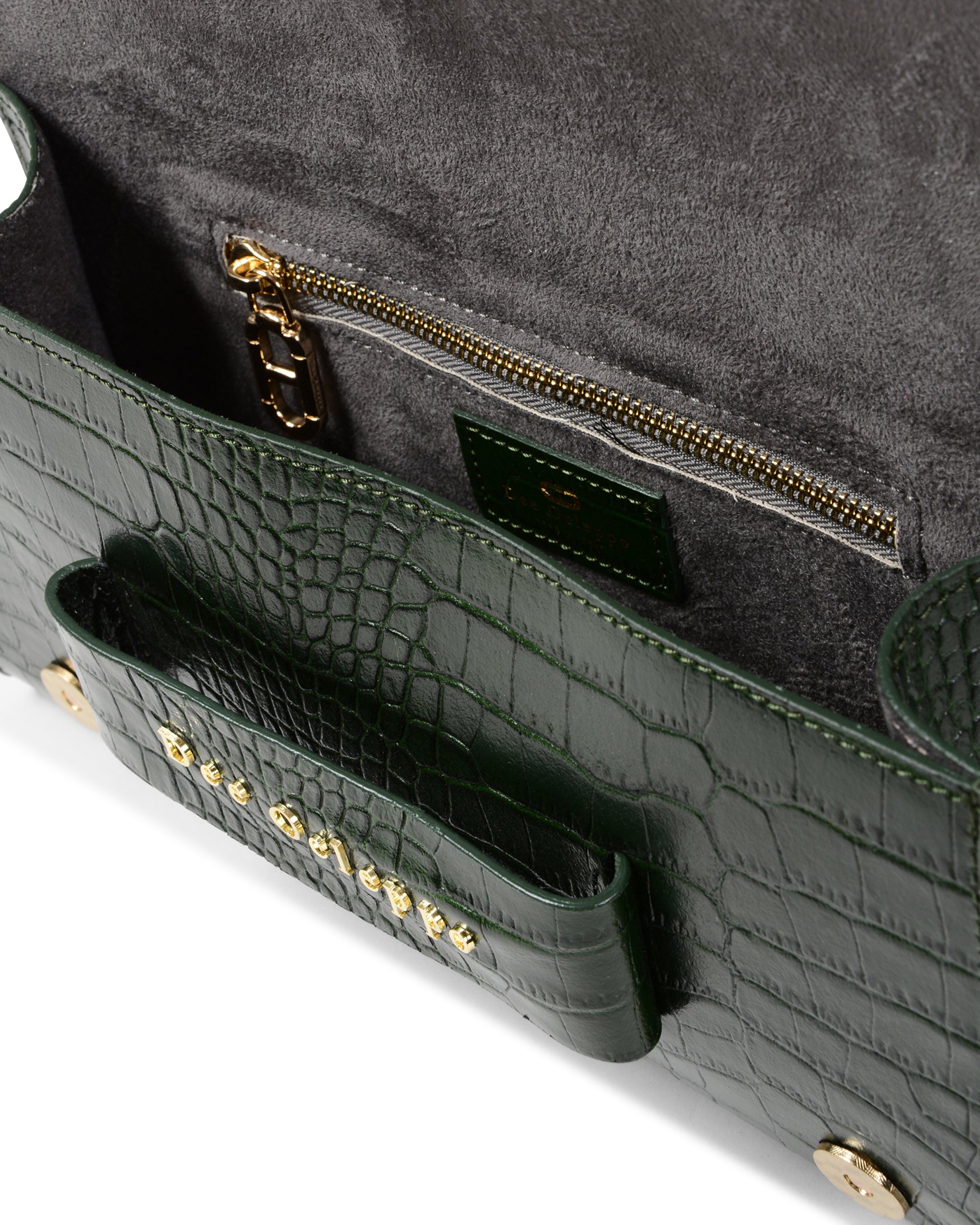 Clutch Todo Verde Oscuro