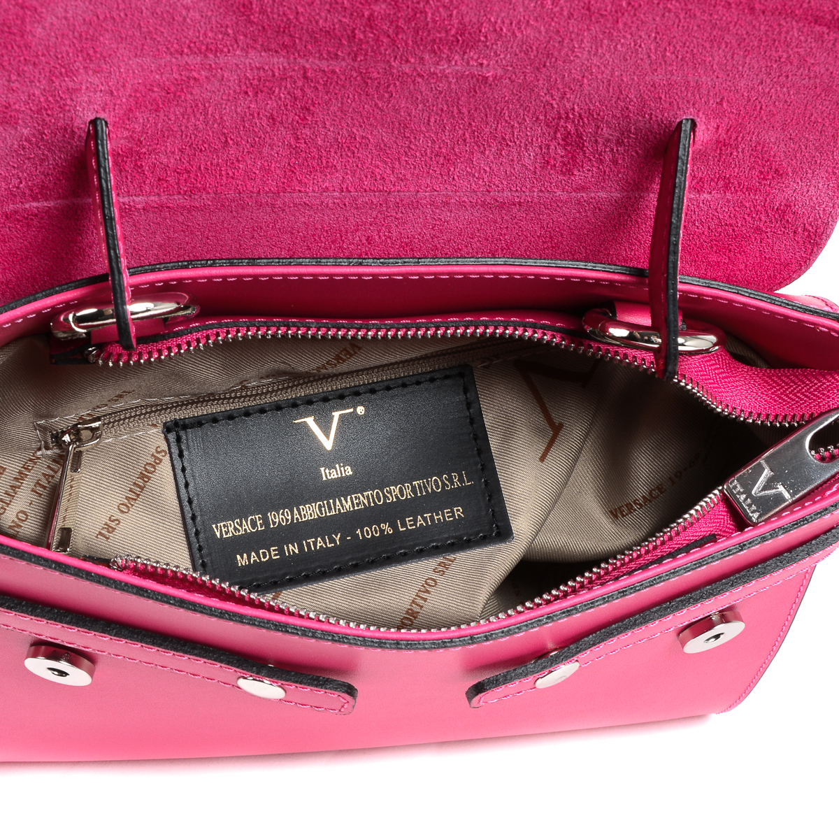 V 1969 Italia Bolso de mano Mujer Fuxia GIORGIA