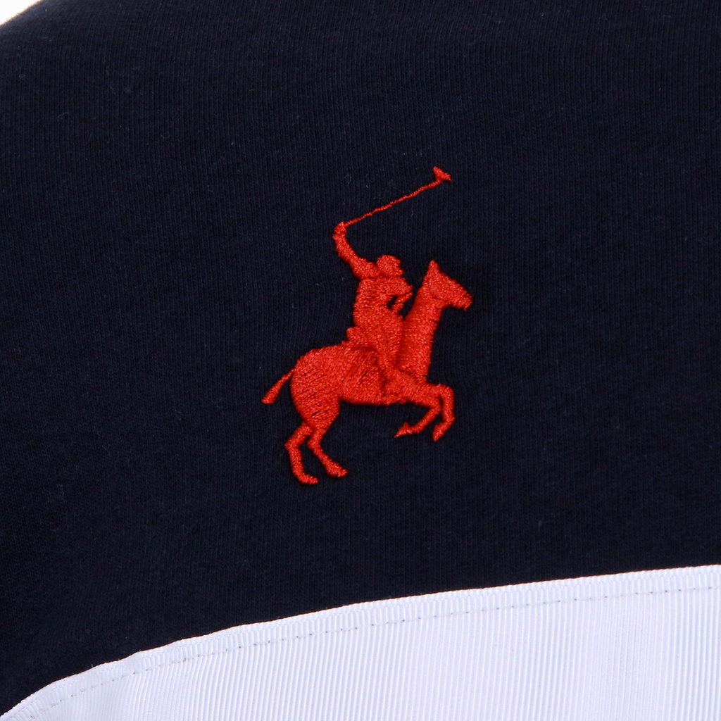 Suéter de hombre Ufford & Suffolk Polo Club de manga larga y cuello redondo