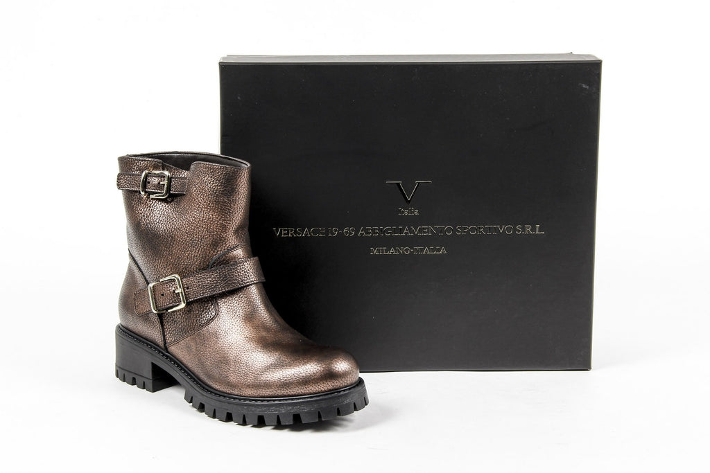 Bota corta para mujer V 1969 Italia B1441 BRONCE NATURAL