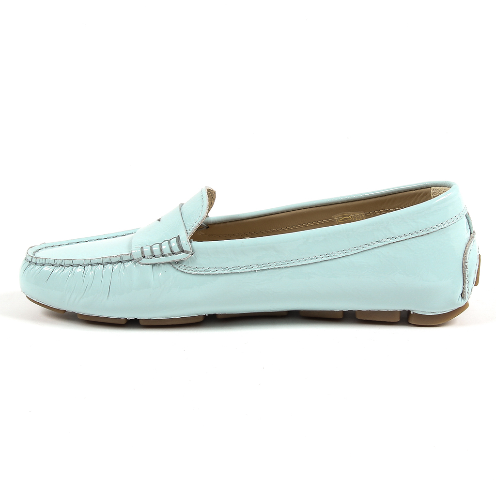 V 1969 Italia Womens Loafer Light Blue AMALFI