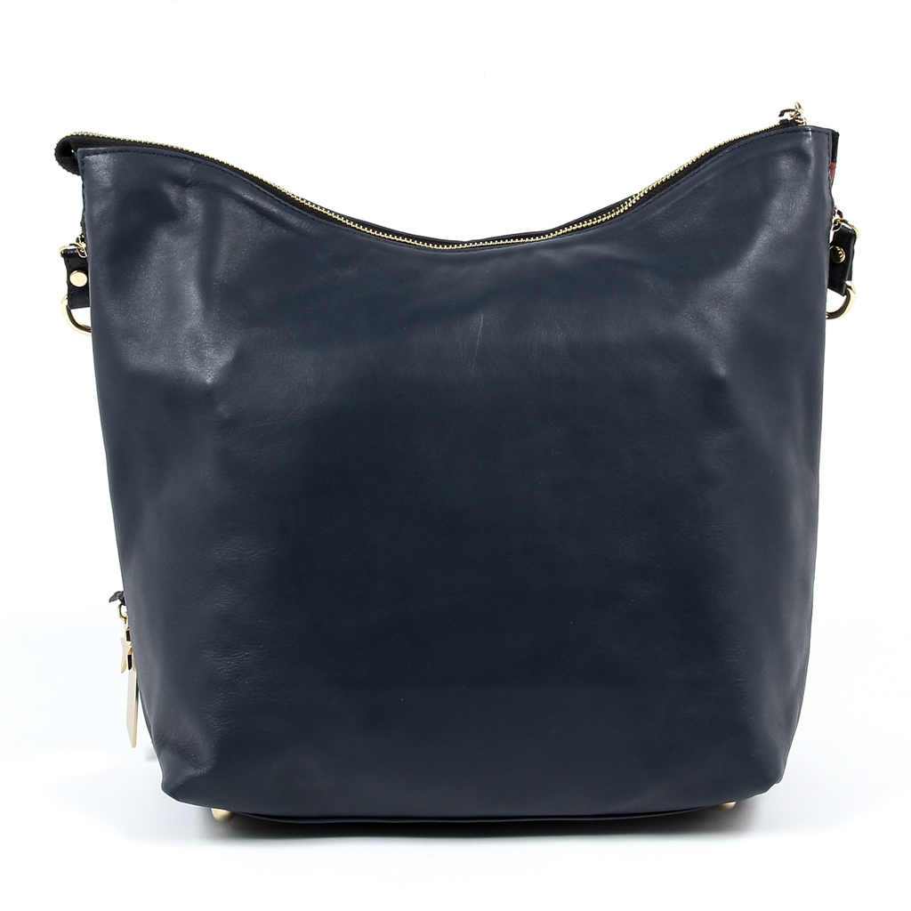 Bolso de mano para mujer Andrew Charles azul oscuro TESS