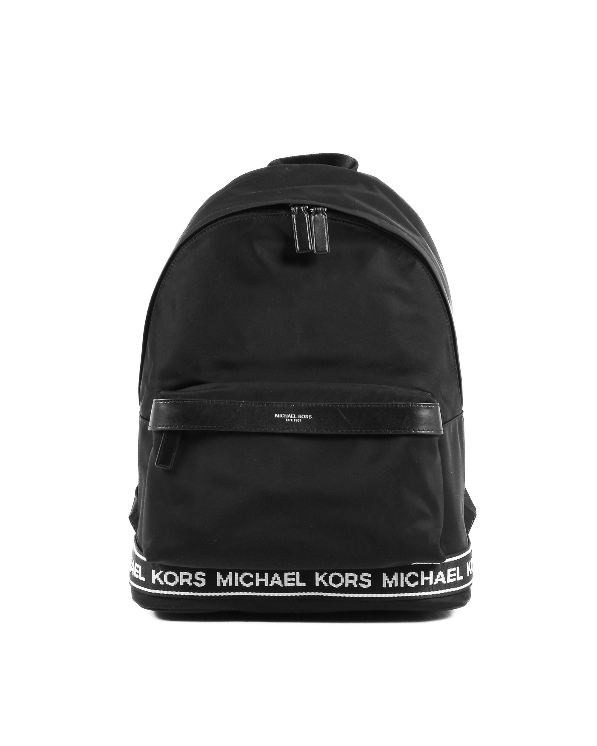 Mochila Michael Kors para hombre, color negro y blanco, 37H9LKNB2C BLK/WHT