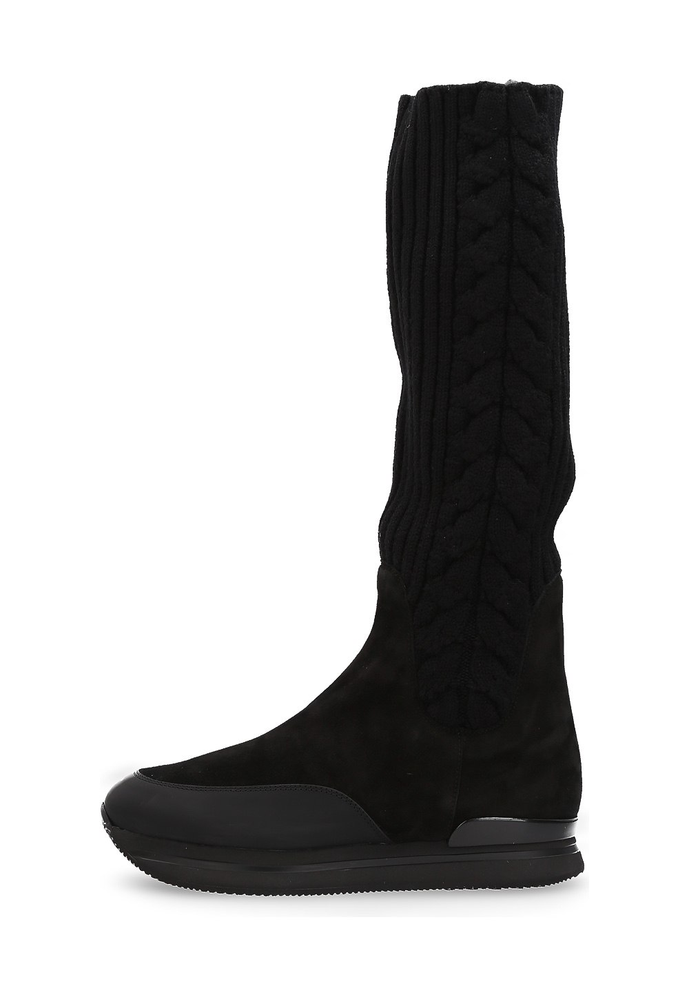 Hogan Womens High Boot Black HXW2220Z900H8DB999