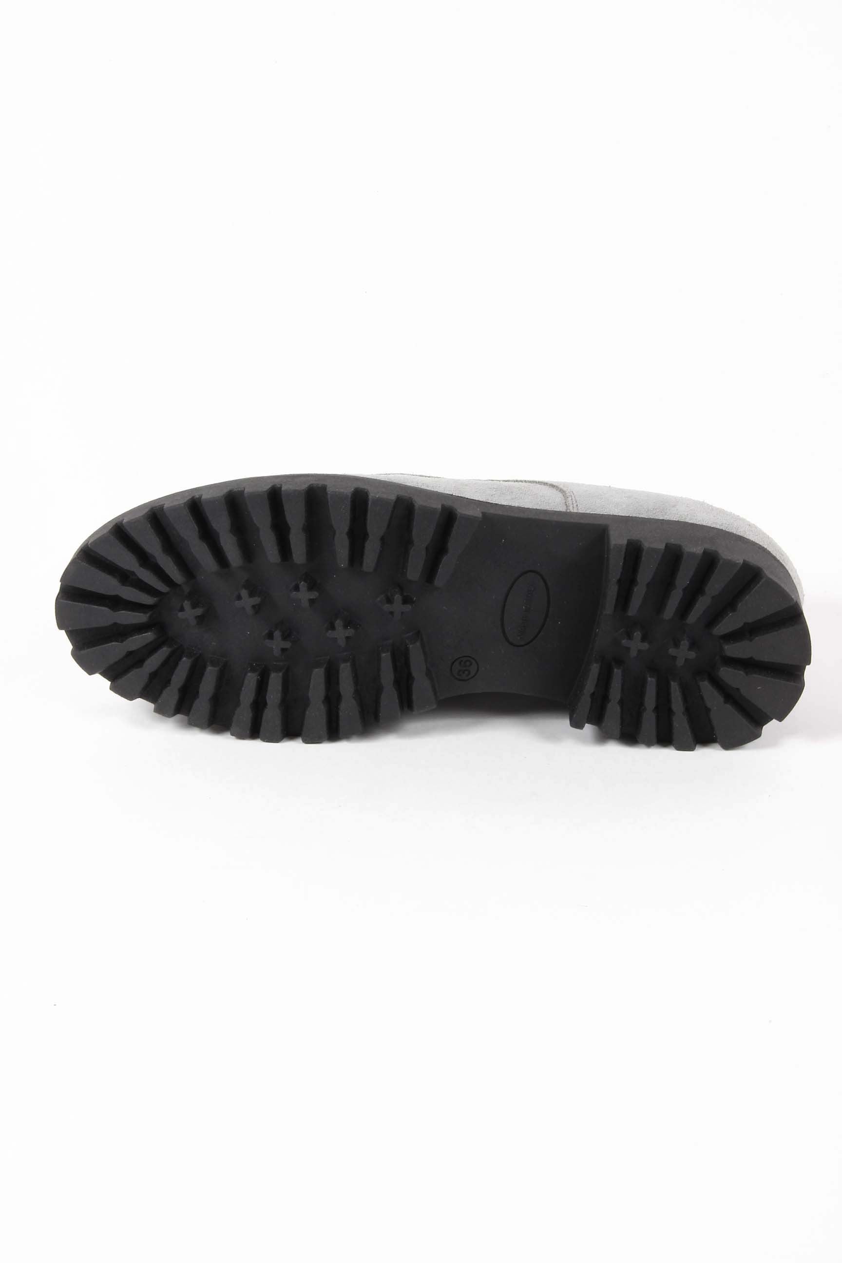V 1969 Italia Zapato con cordones para mujer C01 CAMOSCIO GRIGIO