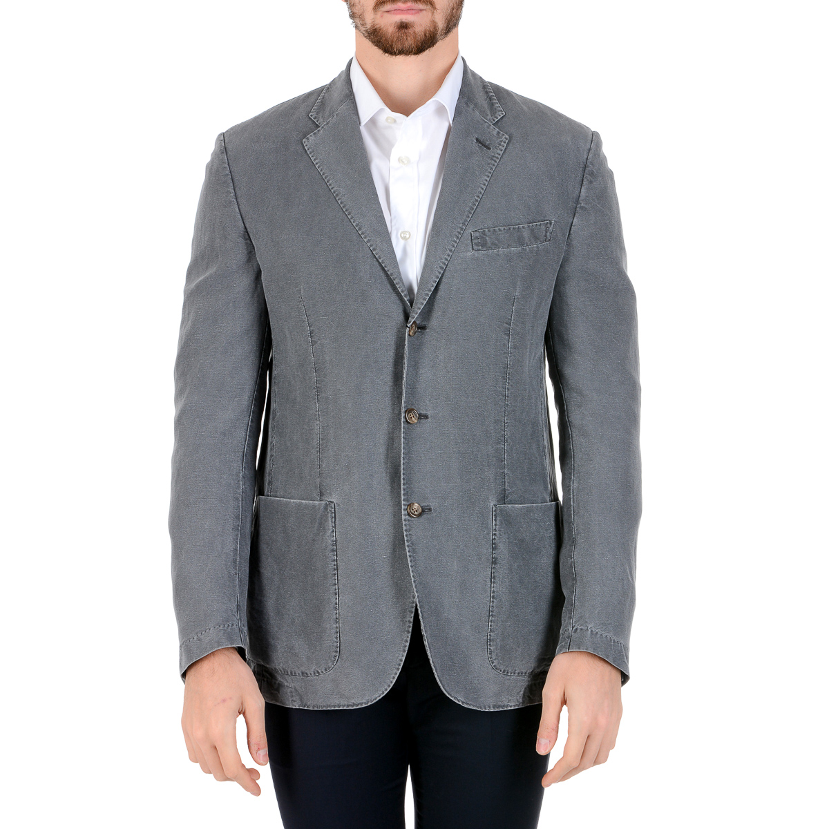 Chaqueta de manga larga para hombre de Polo by Ralph Lauren, gris