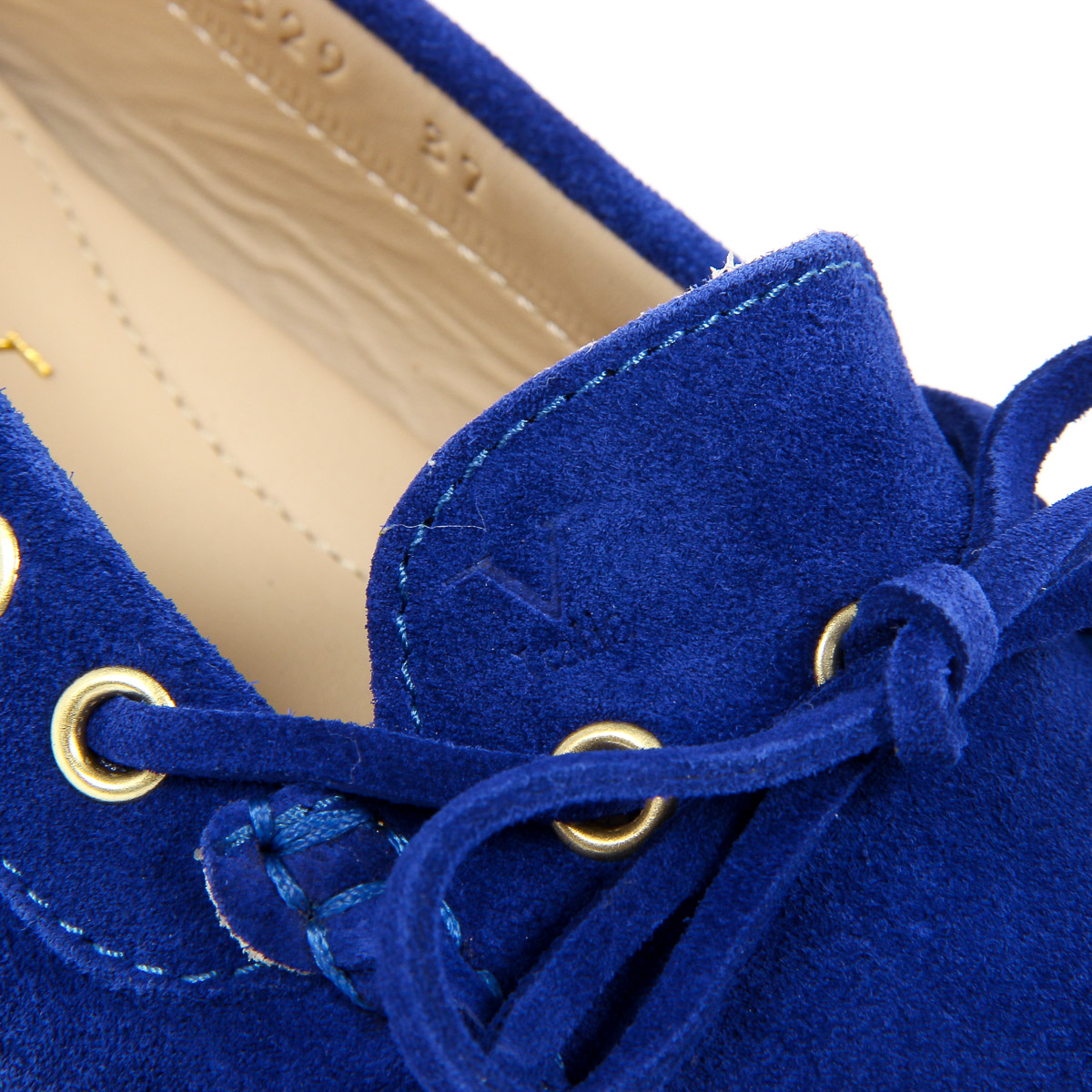Mocasín para mujer V 1969 Italia Azul PISA