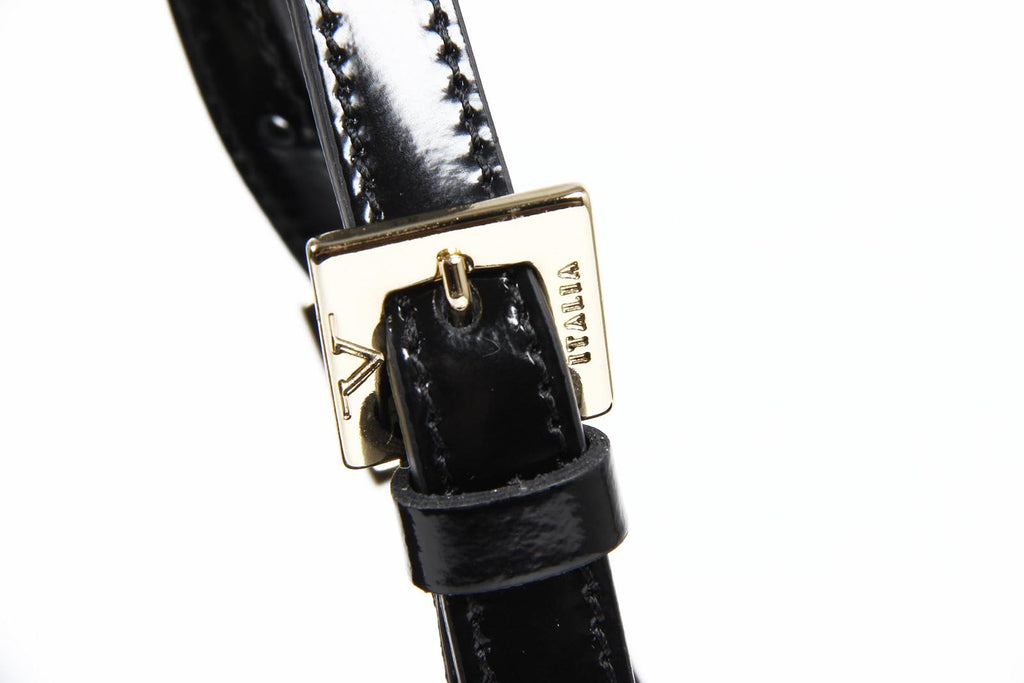 V 1969 Italia Bolso de mujer E252/52 RUGA/SPECCHIO NERO