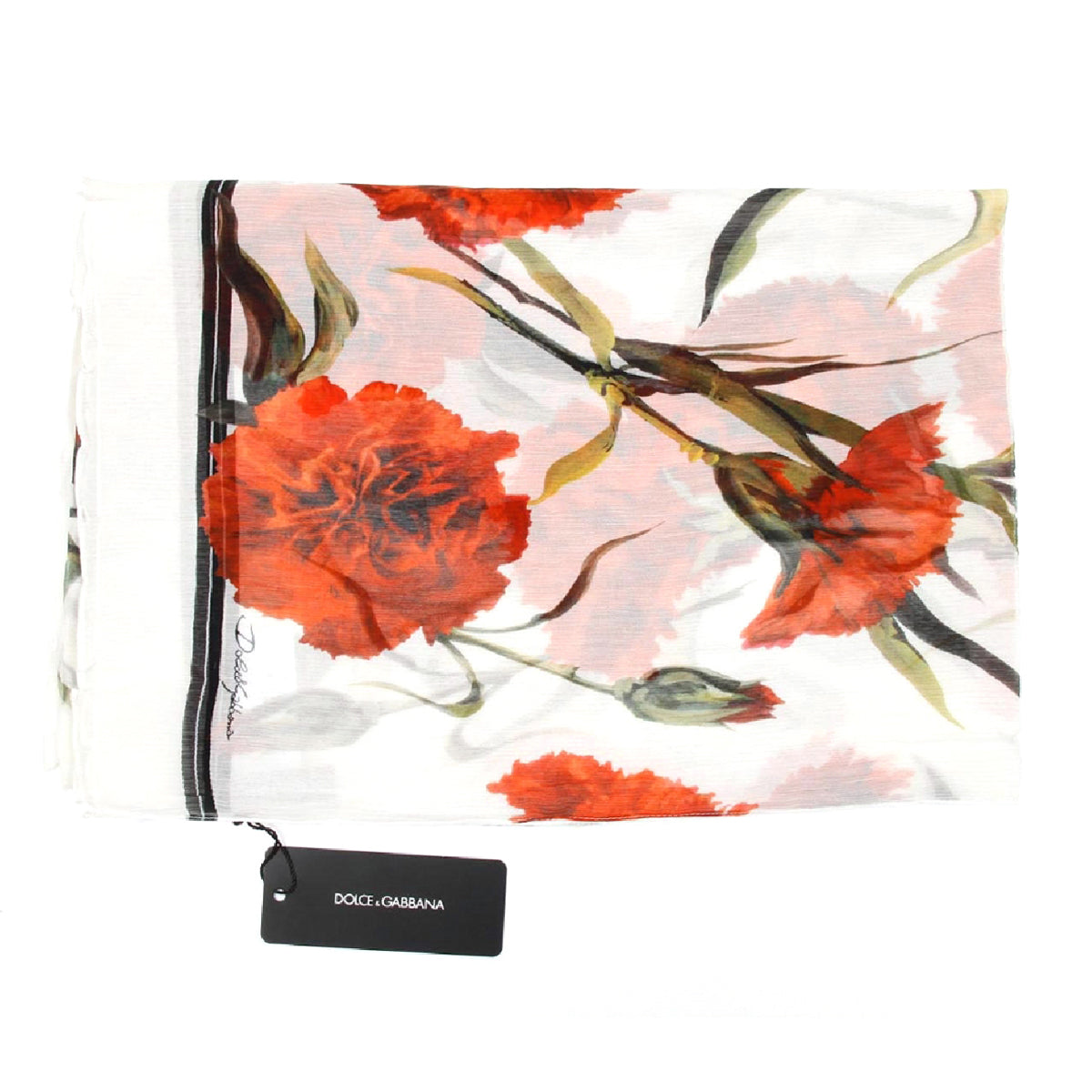 Pañuelo de seda para mujer Dolce & Gabbana FS106A GD599 X0805