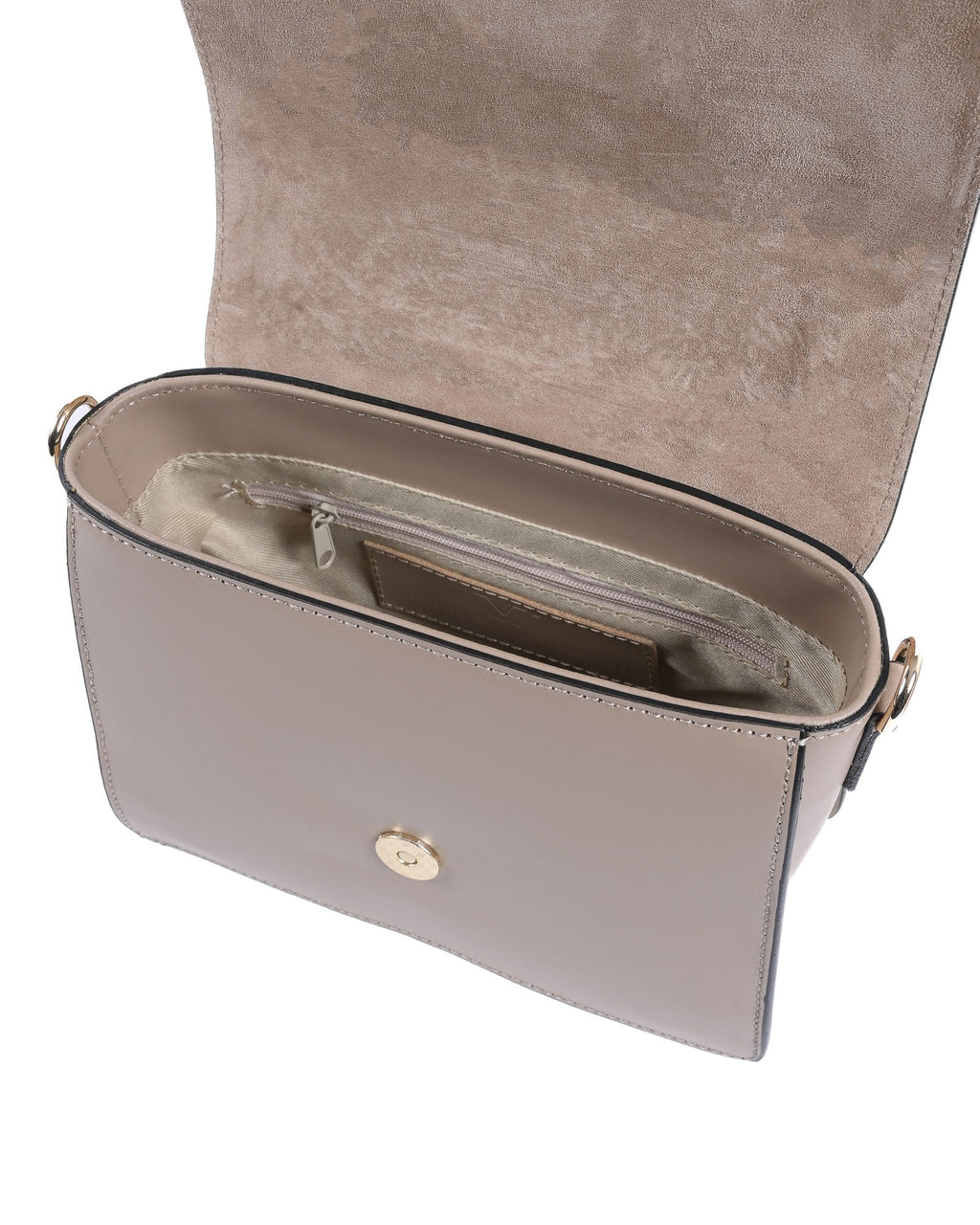 Bolso de mano para mujer V Italia V505 52 RUGA TAUPE