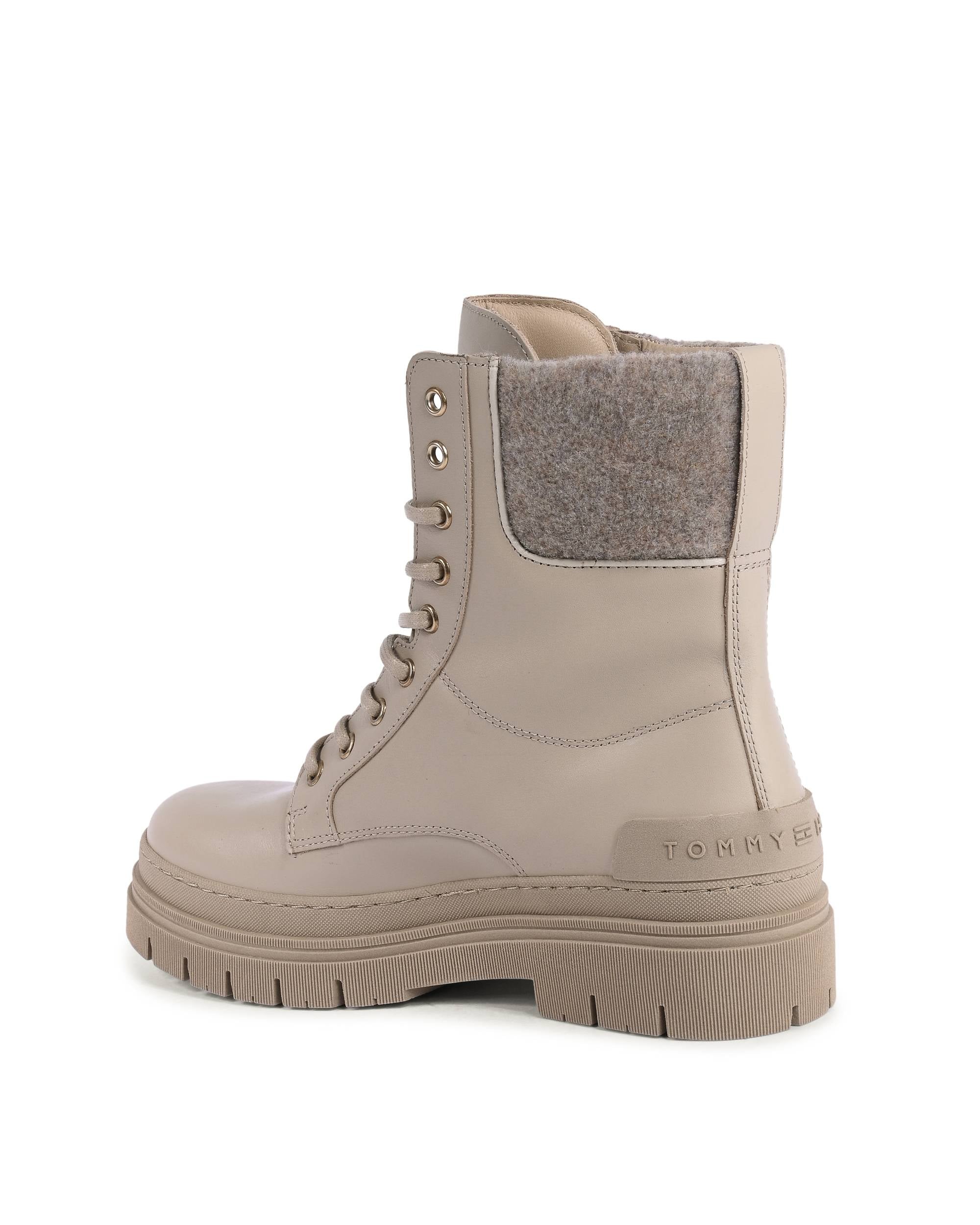 Botas Tommy Hilfiger para mujer BEIGE FW0FW07500ABO