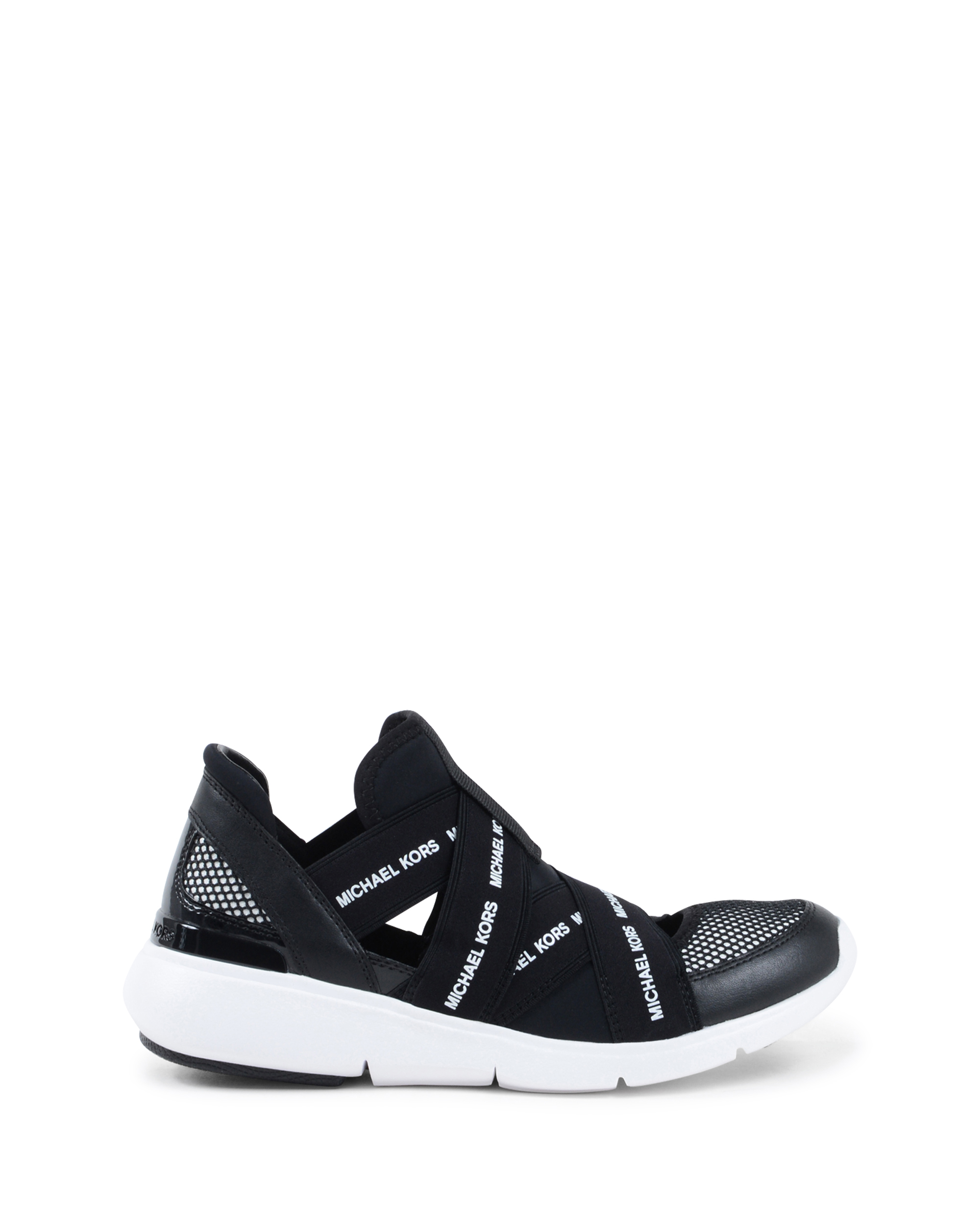 Zapatillas Michael Kors para mujer doradas y negras SULLY