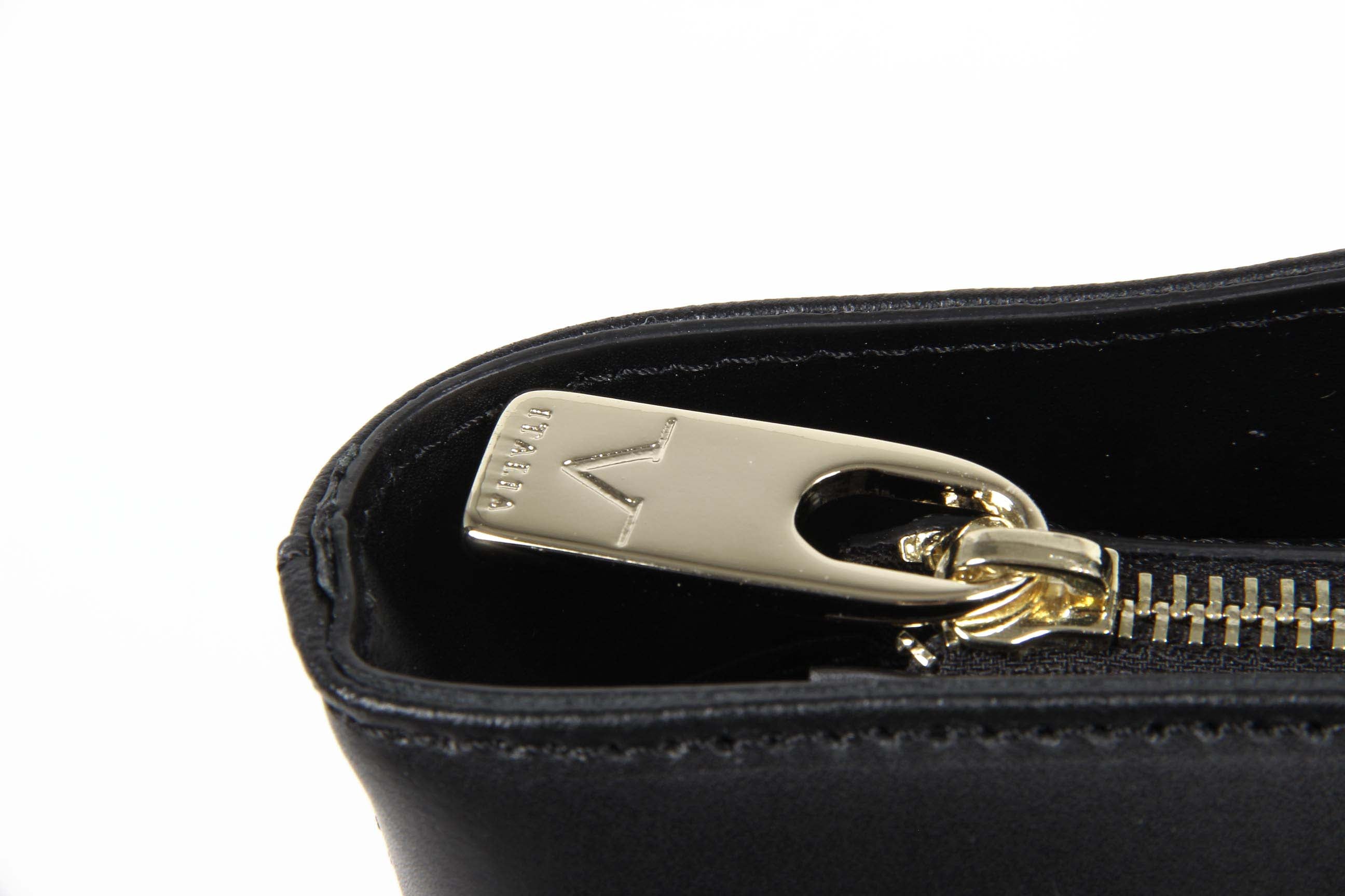 Bolso de mano para mujer V 1969 Italia V009 RUGA NERO