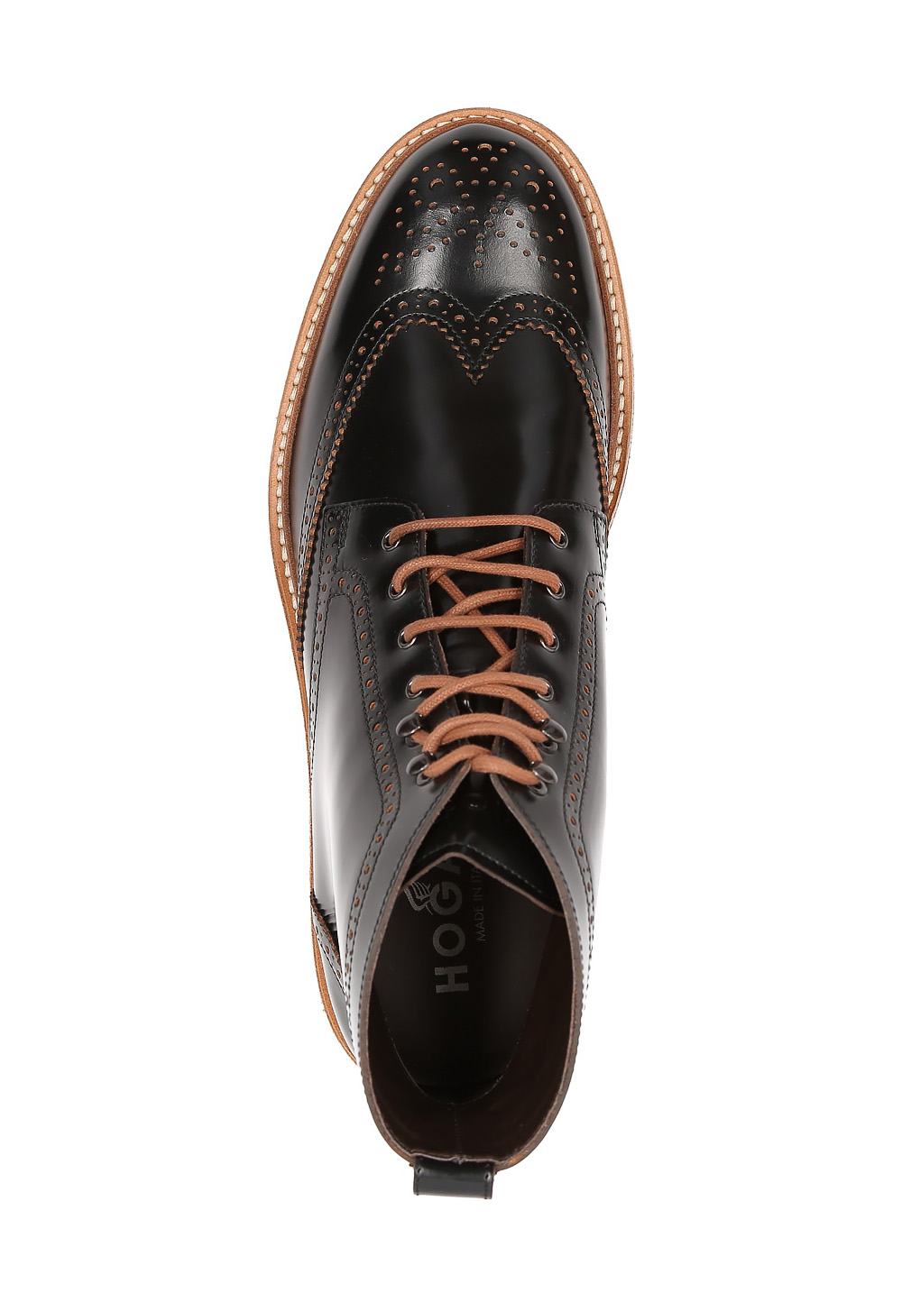 Hogan Mens Lace Up Shoe Brown HXM2170S850997FB999