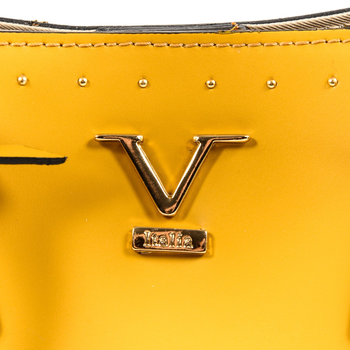 V 1969 Italia Womens Handbag Yellow CRETA
