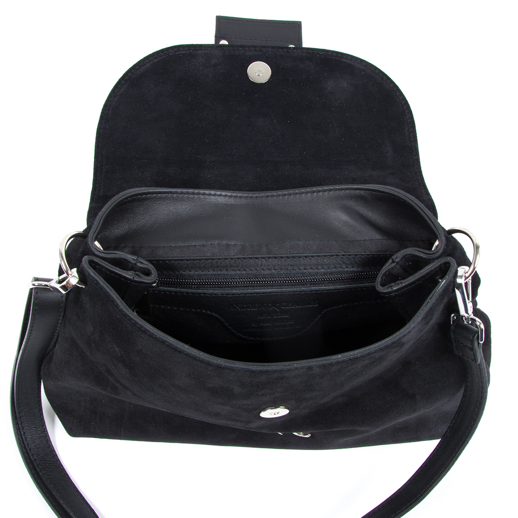 Bolso de mano para mujer Andrew Charles negro ROSS