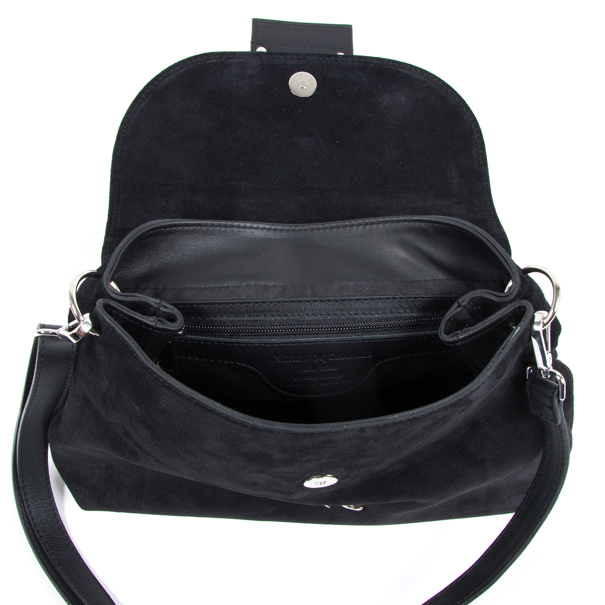 Bolso de mano para mujer Andrew Charles negro ROSS