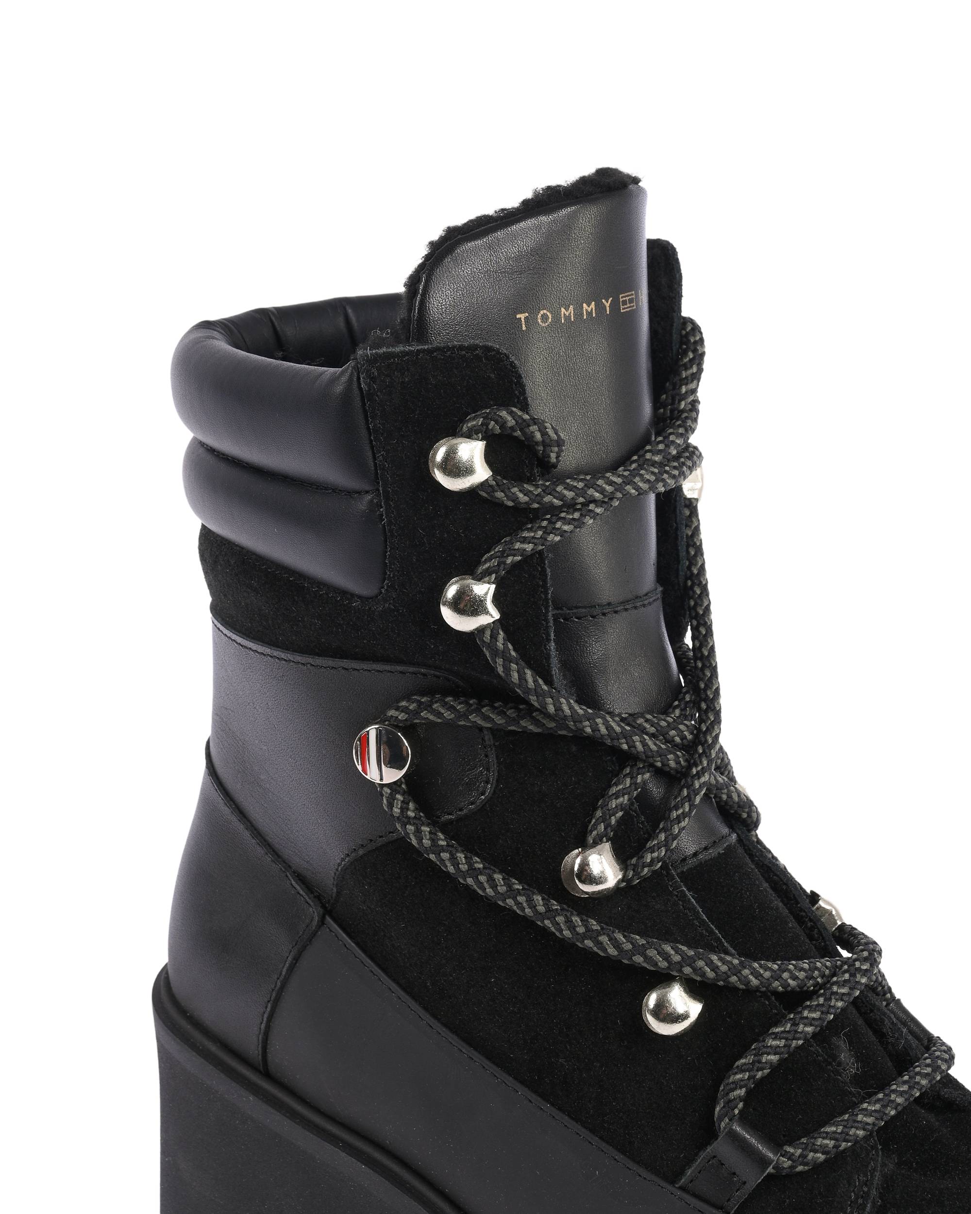 Botas Tommy Hilfiger para mujer NEGRAS FW0FW068040GK