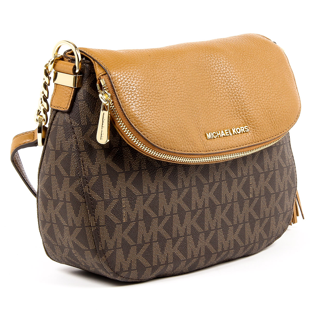 Michael Kors Womens Handbag BEDFORD 35T7GBFL2B BRN ACORN