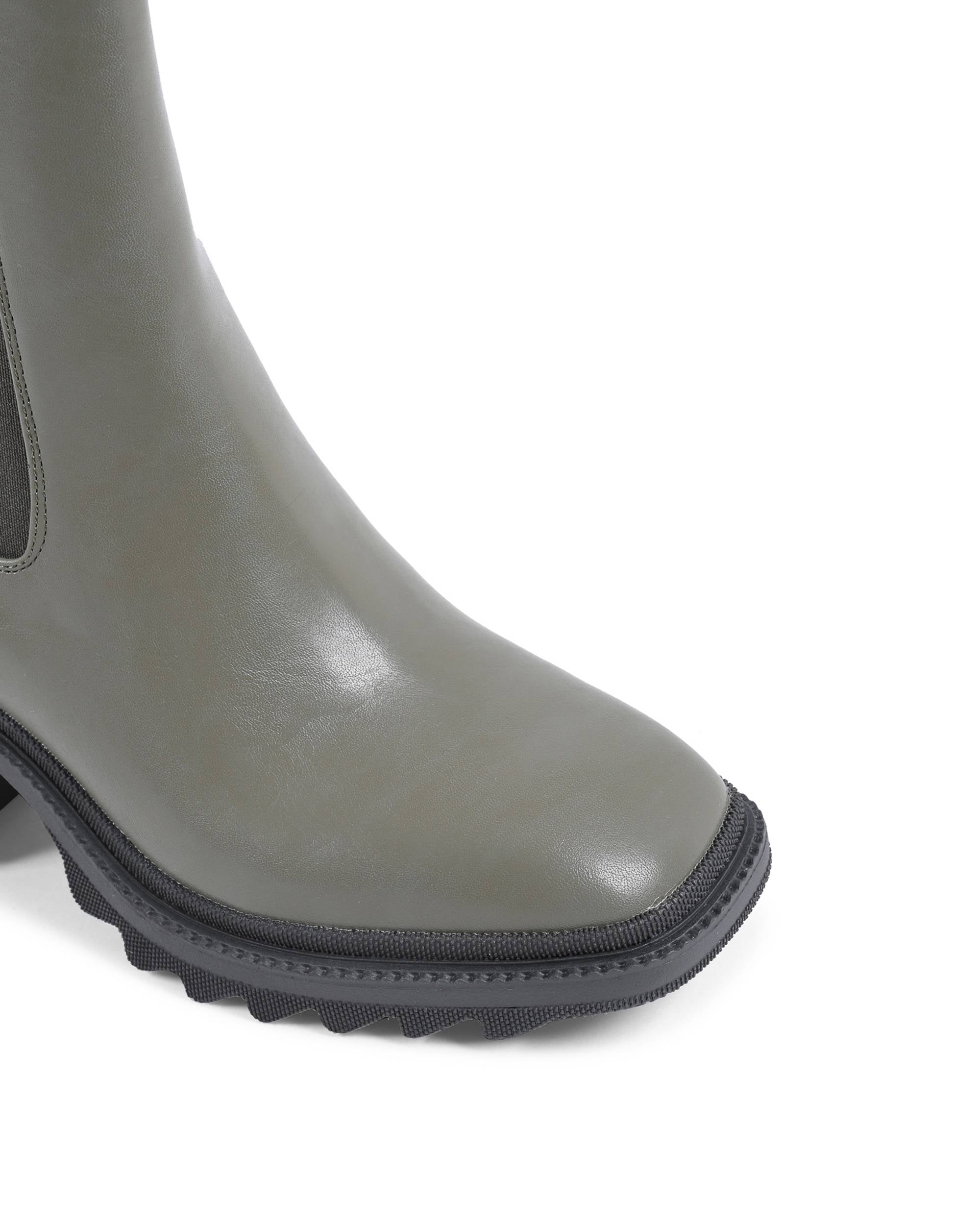 19V69 Italia Botines para mujer Verde 181-87 MILITAR