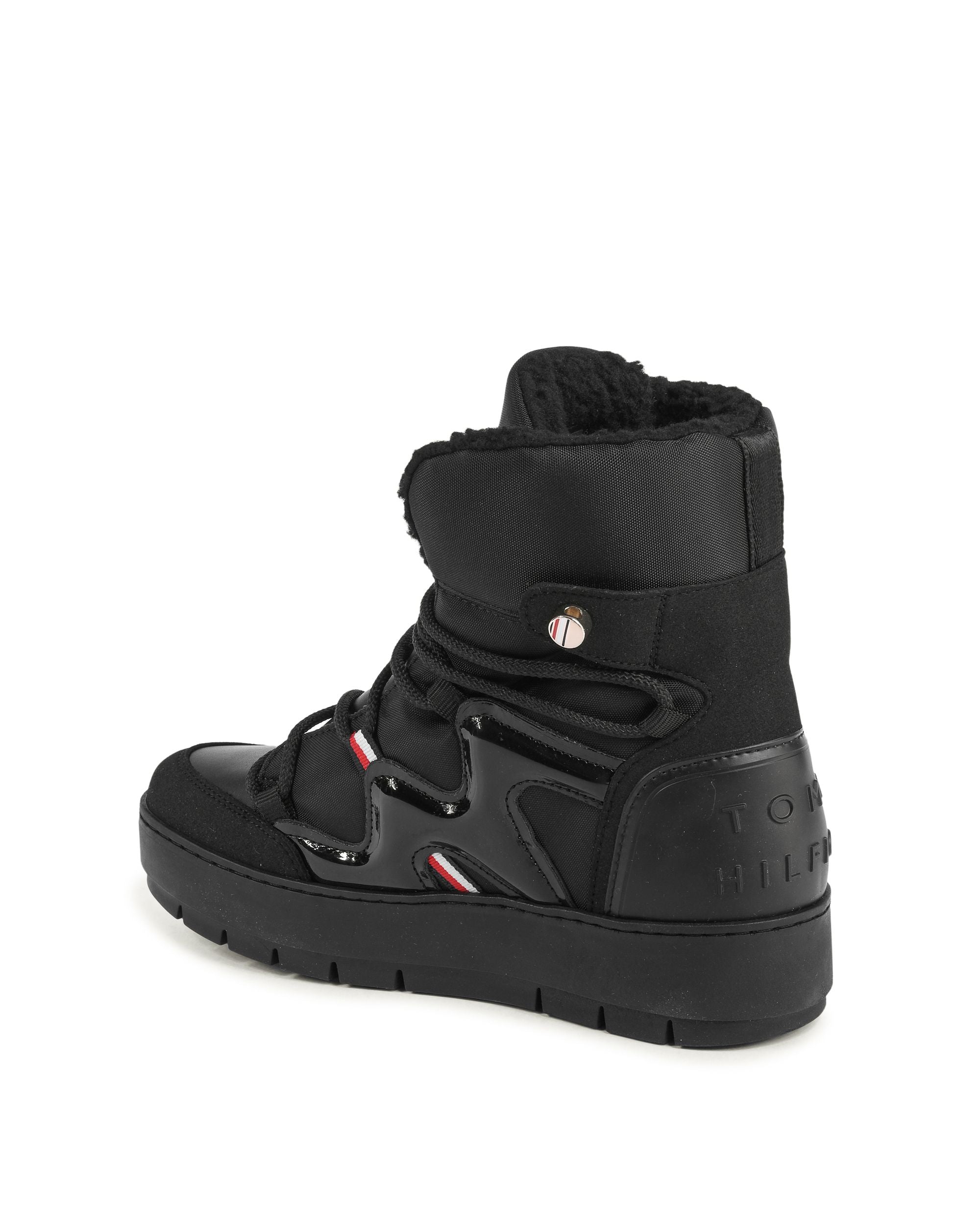 Botas Tommy Hilfiger para mujer NEGRAS FW0FW07852BDS