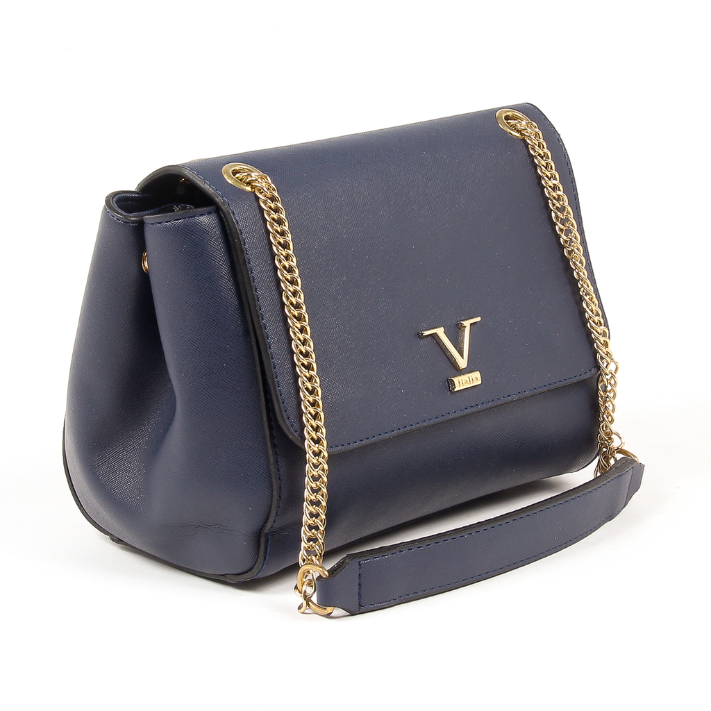 V 1969 Italia Womens Handbag Dark Blue PRISCILLA
