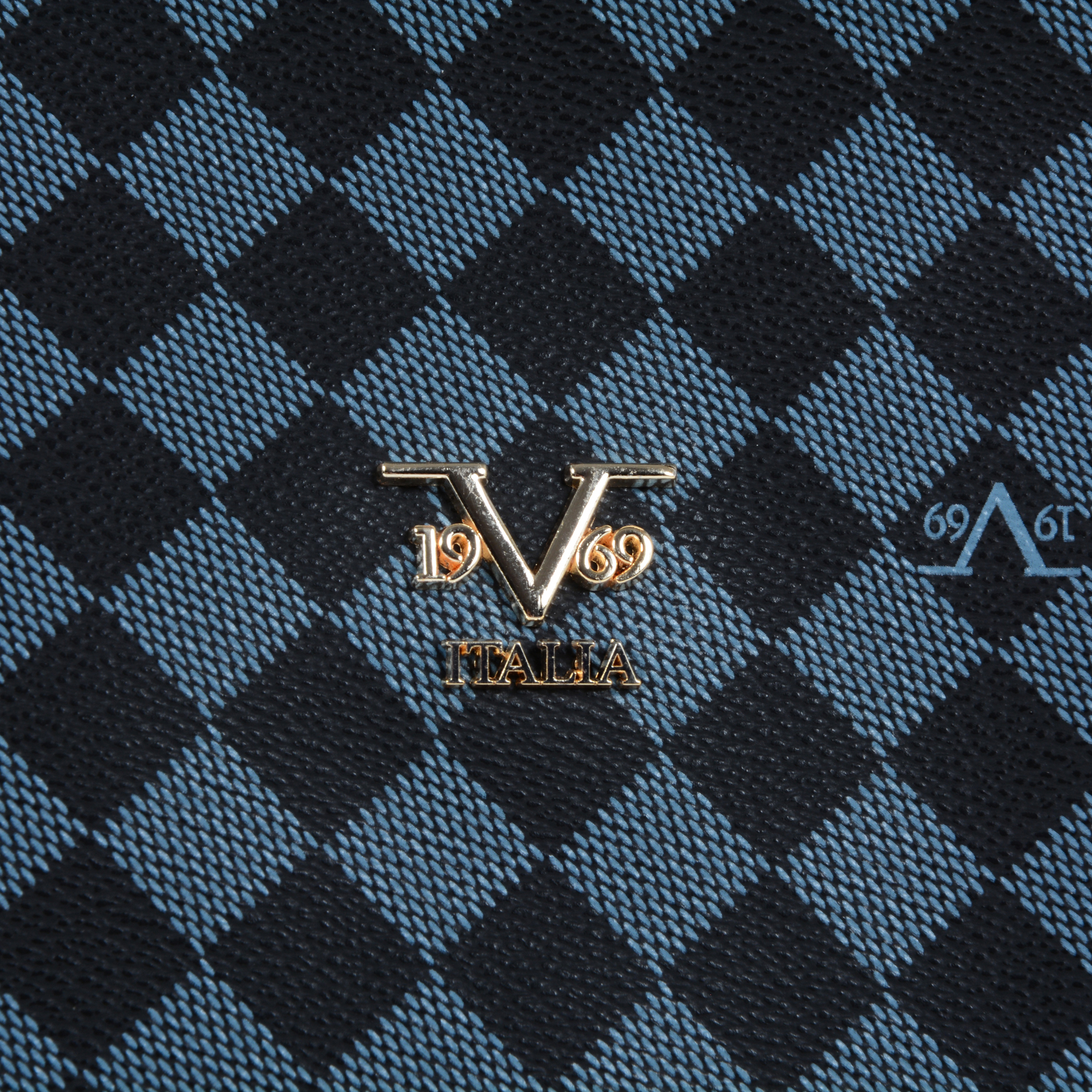 V 1969 Italia Womens Handbag Blue MANILA
