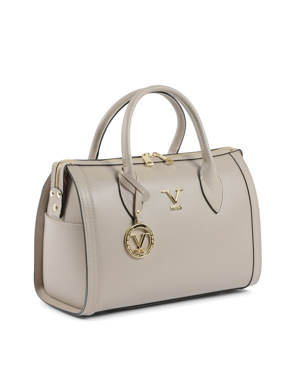 Bolso de mano para mujer V Italia Taupe V014-G PALMELLATO TAUPE