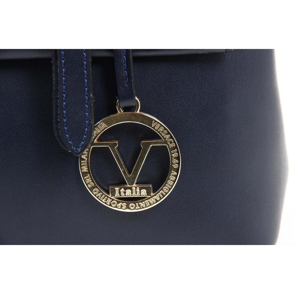 Bolso de mano para mujer V 1969 Italia VE017 AZUL MARINO