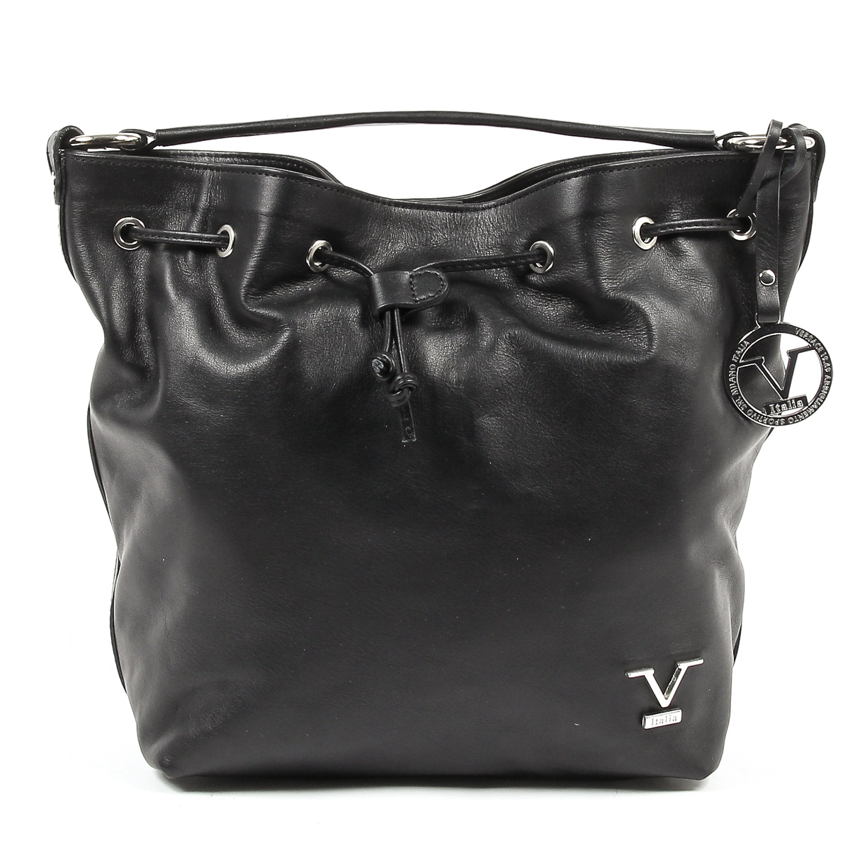 Bolso de mano para mujer V 1969 Italia V005-S SOFT NERO