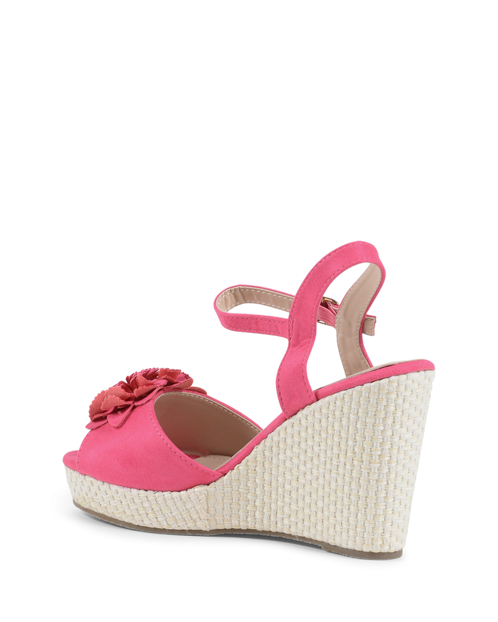 19V69 Italia Sandalia de Cuña Mujer Fuxia V170 FUXIA