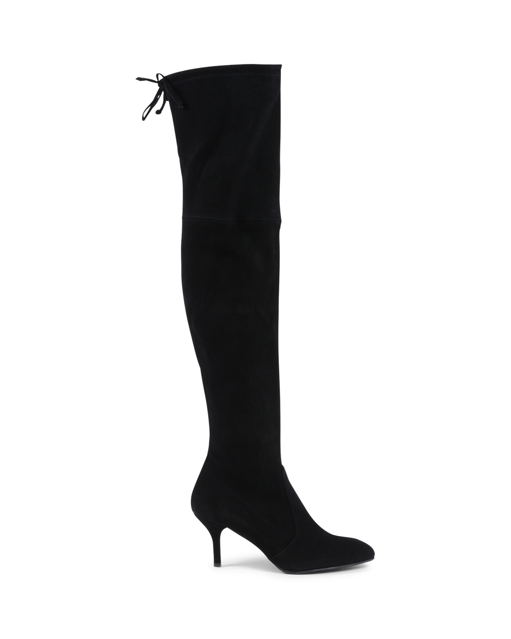 Stuart Weitzman - Bota alta para mujer, color negro TIEMODEL