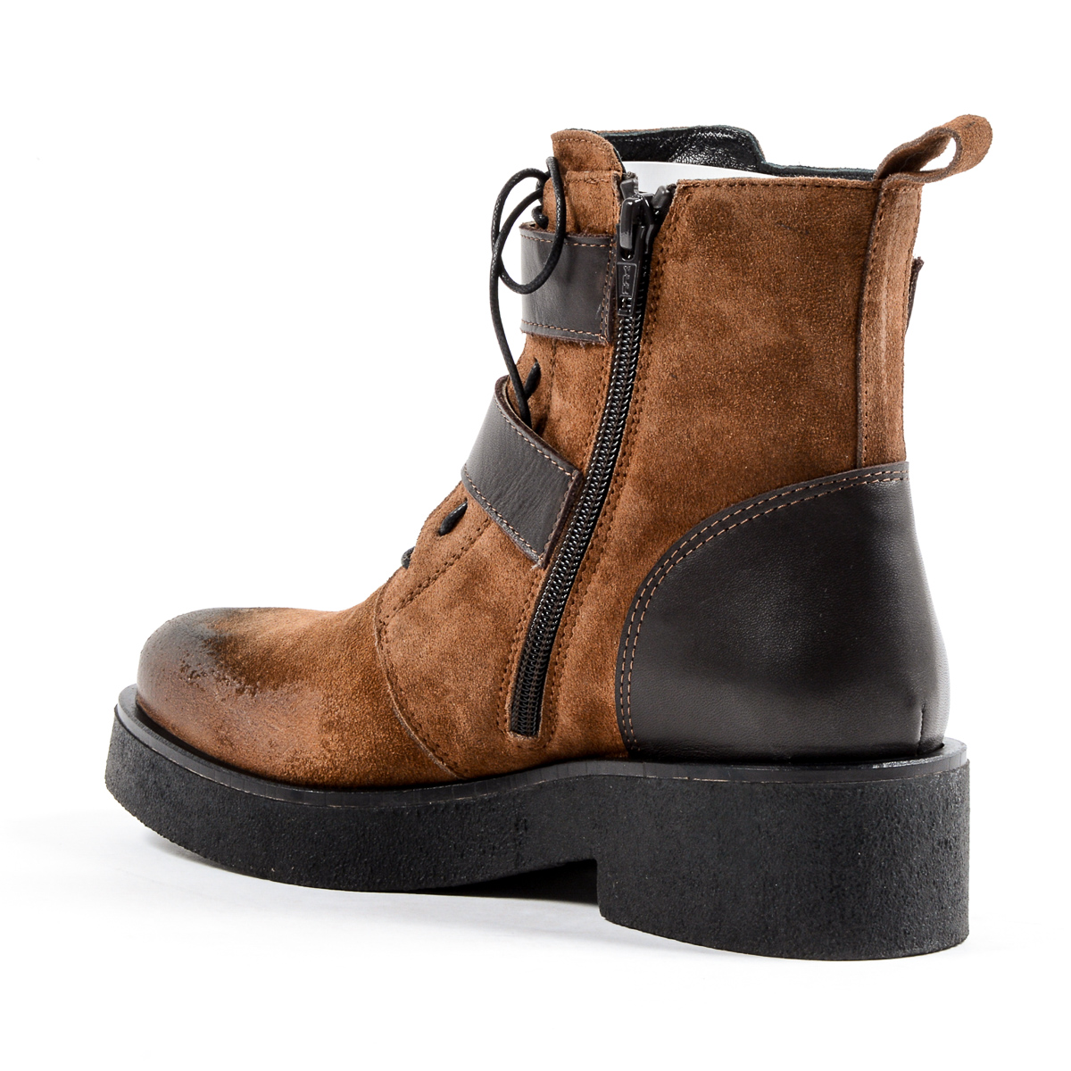 Andrew Charles Womens Ankle Boot Brown JOAN