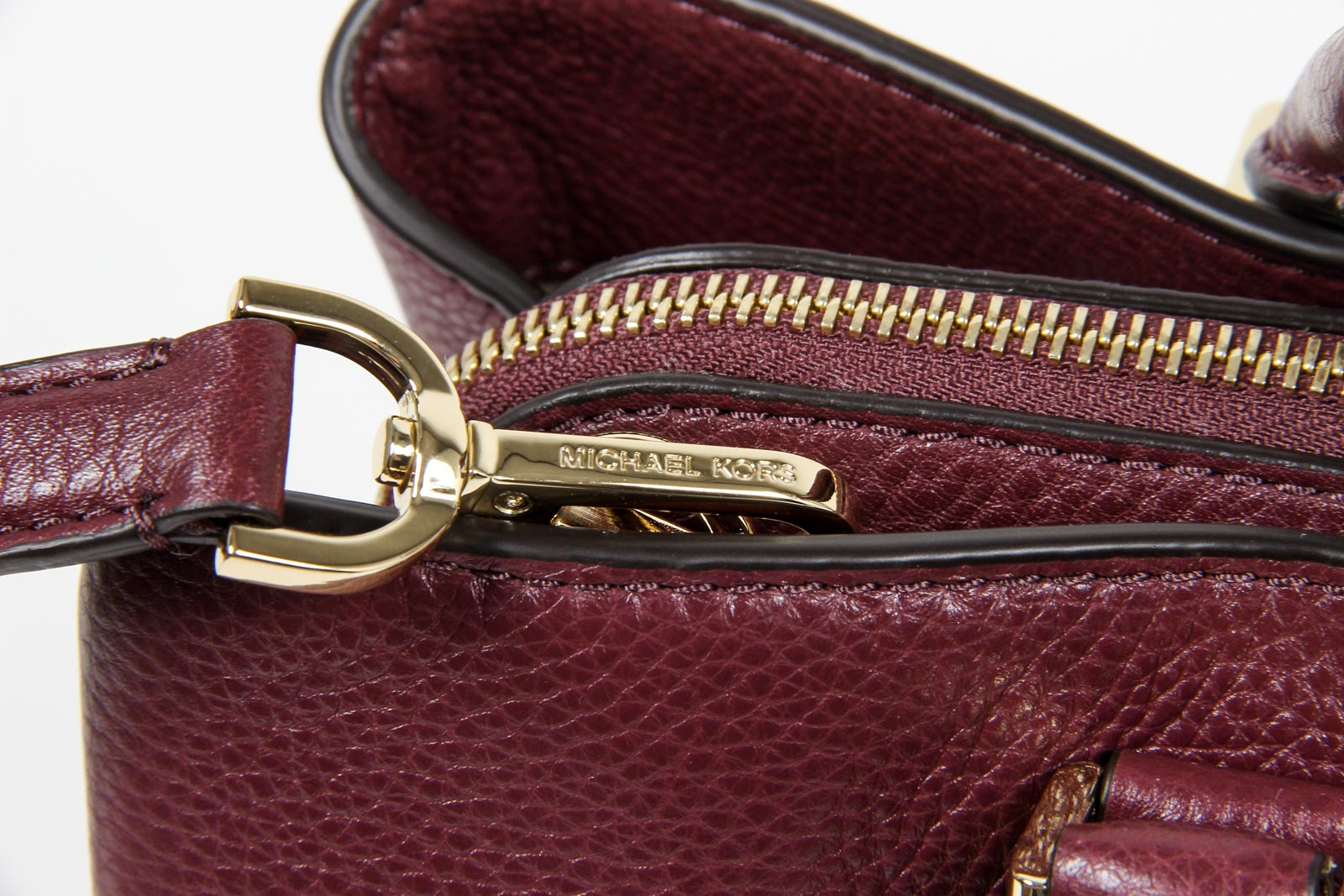 Bolso satchel grande de piel Camille para mujer de Michael Kors