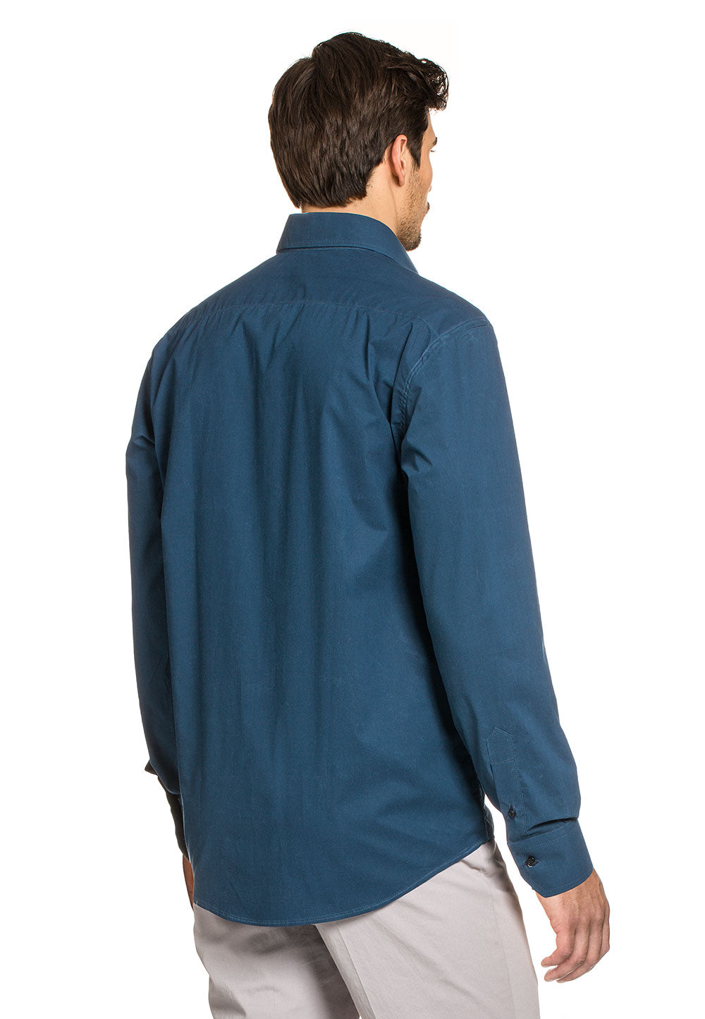 Camisa clásica moderna de corte italiano para hombre V 1969 377 ART. 11