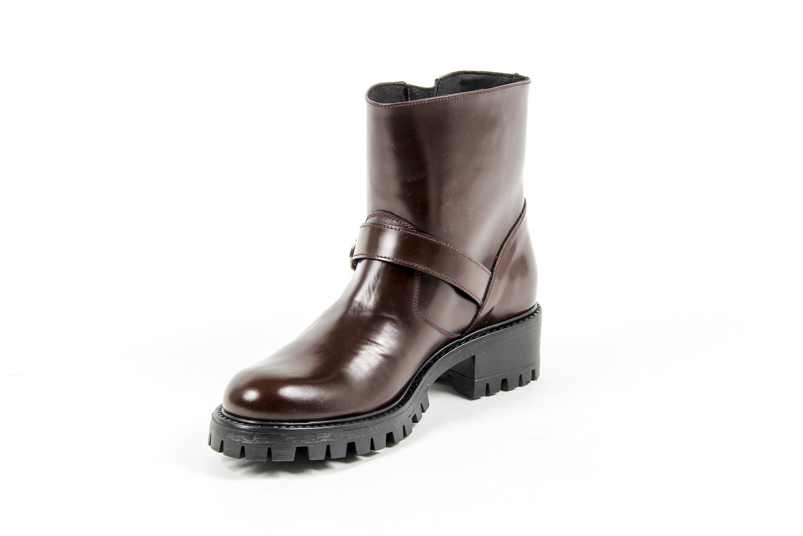V 1969 Italia Bota corta para mujer B1441 AMALFI MORBIDO BORDEAUX