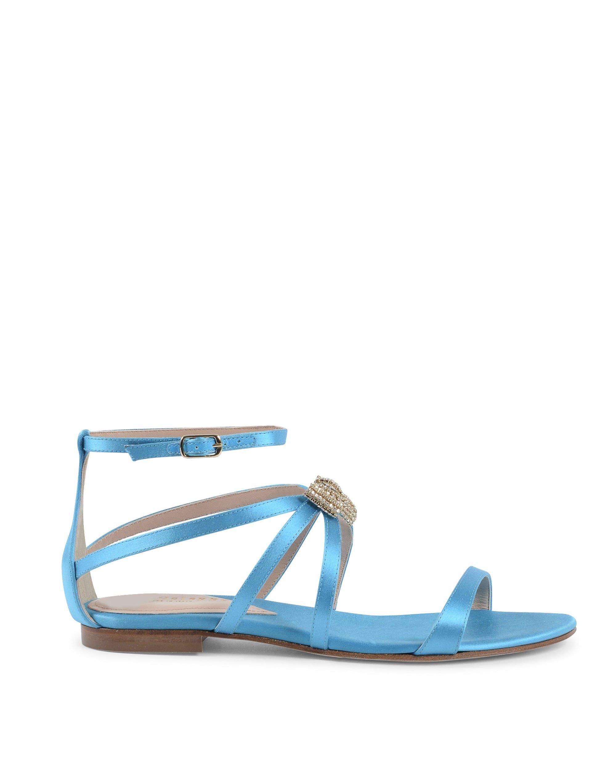Sandalia Nicole Azul Claro