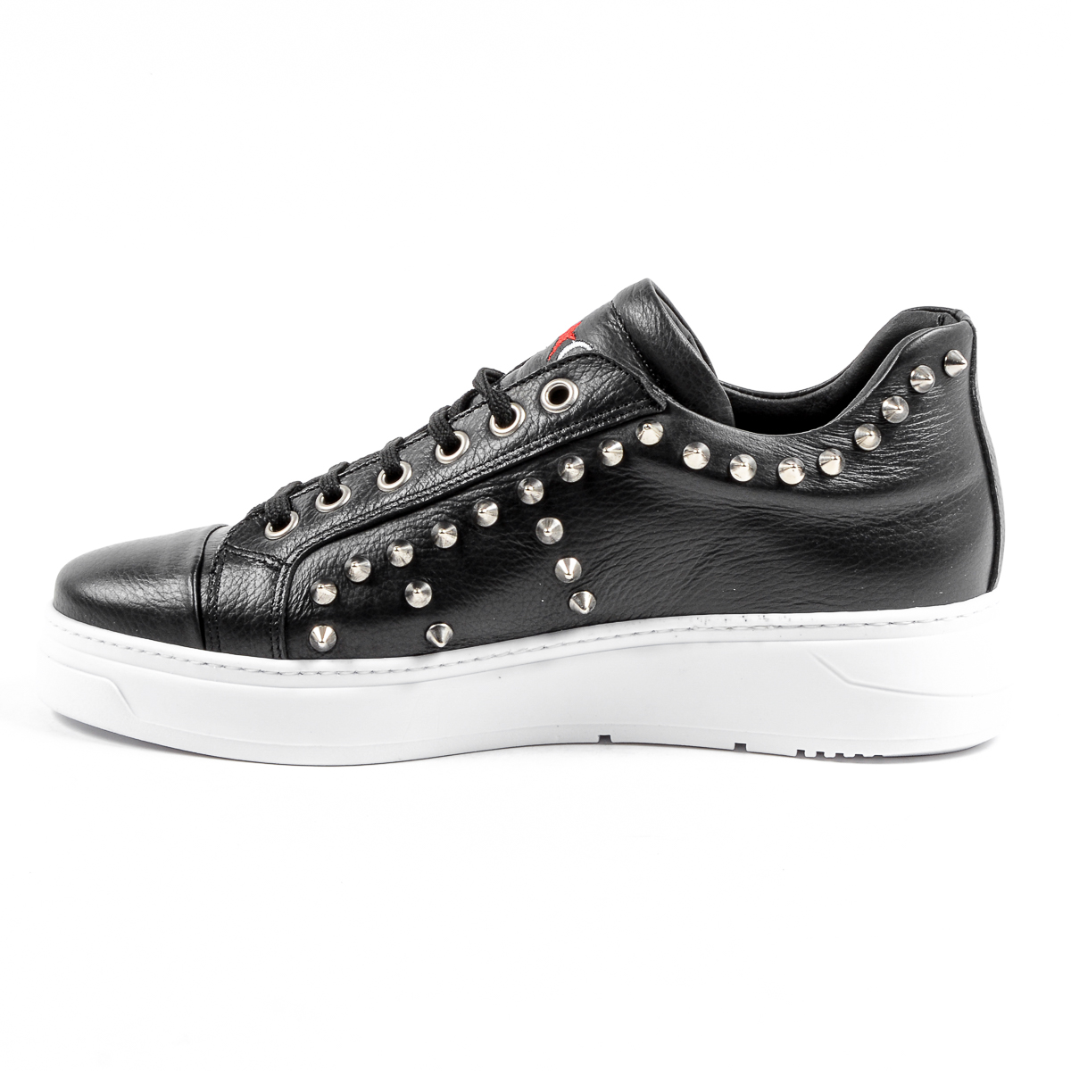 Zapatillas deportivas Andrew Charles para hombre, color negro, talla LIL