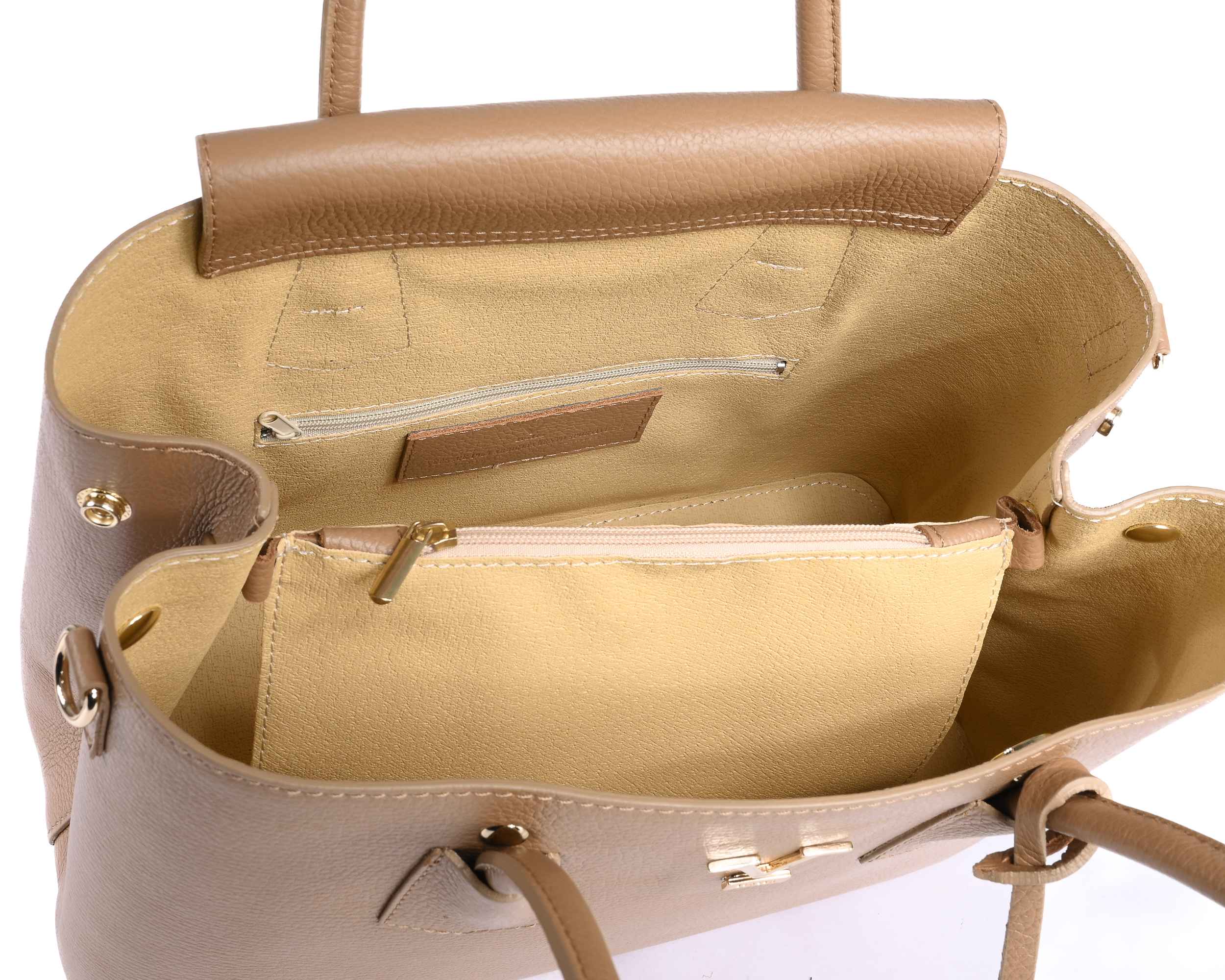 Bolso Mujer V Italia 10510 DOLLARO BEIGE
