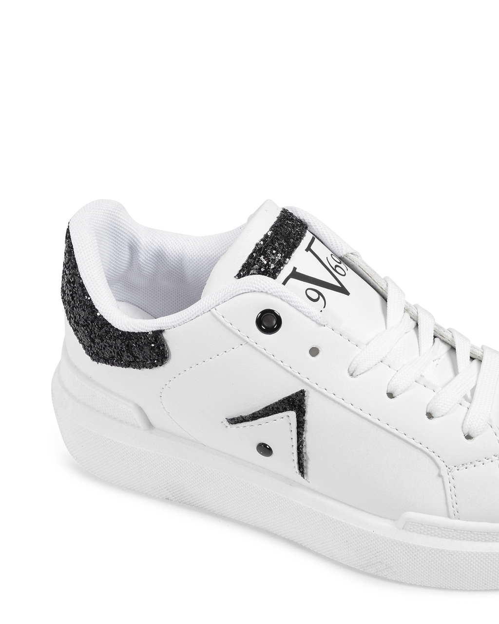 19V69 Italia Zapatillas de mujer V813 BIANCO NERO