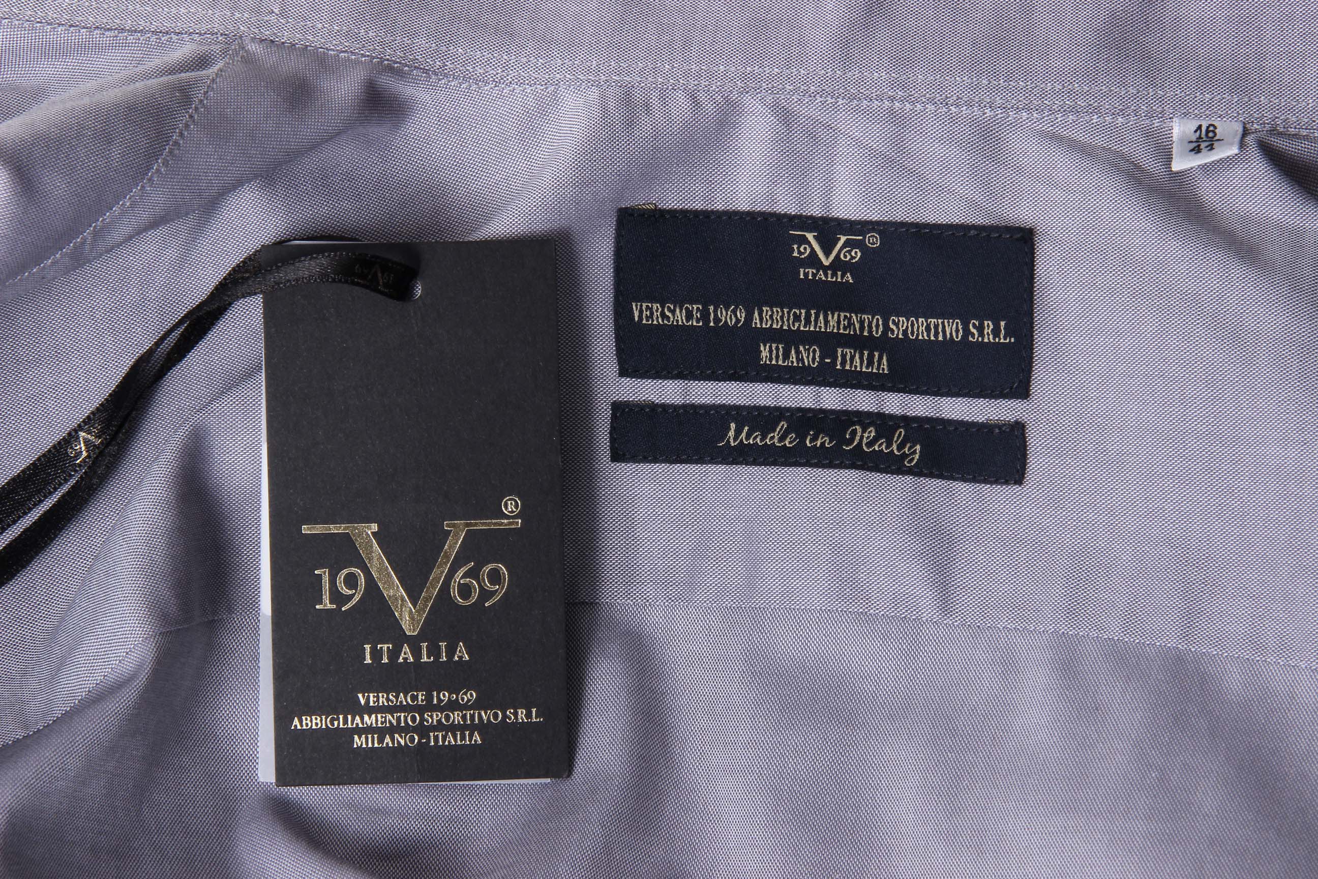 Camisa clásica para hombre V 1969 Italia 307 VAR. 43