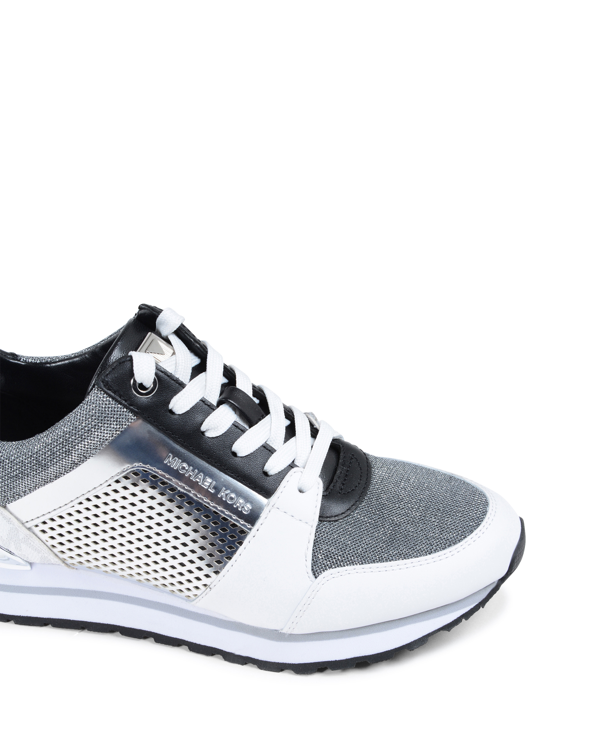 Zapatillas Michael Kors para mujer plateadas BILLIE