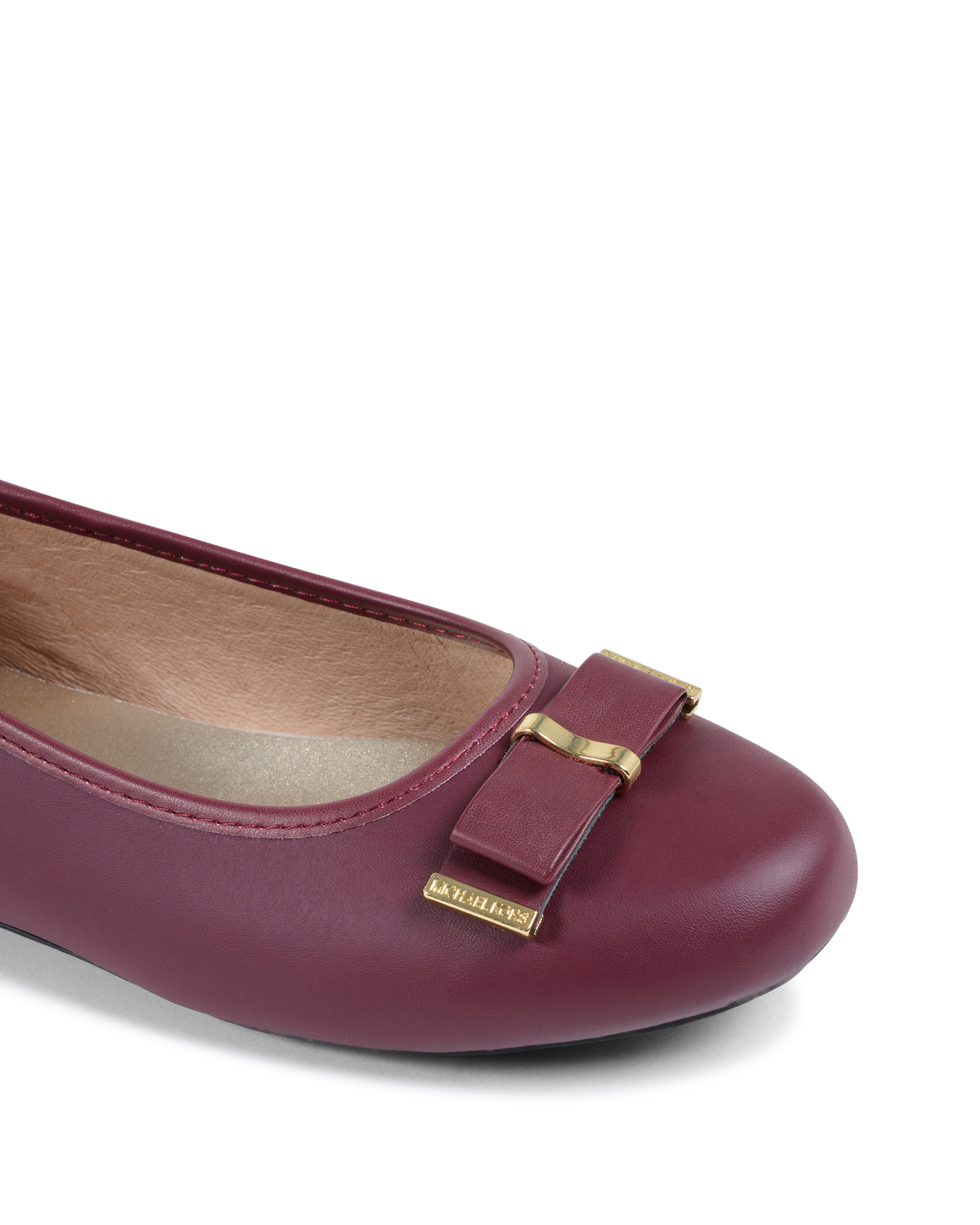Michael Kors Bailarina para niña Ciruela ZIA ROVER RIVER PLUM