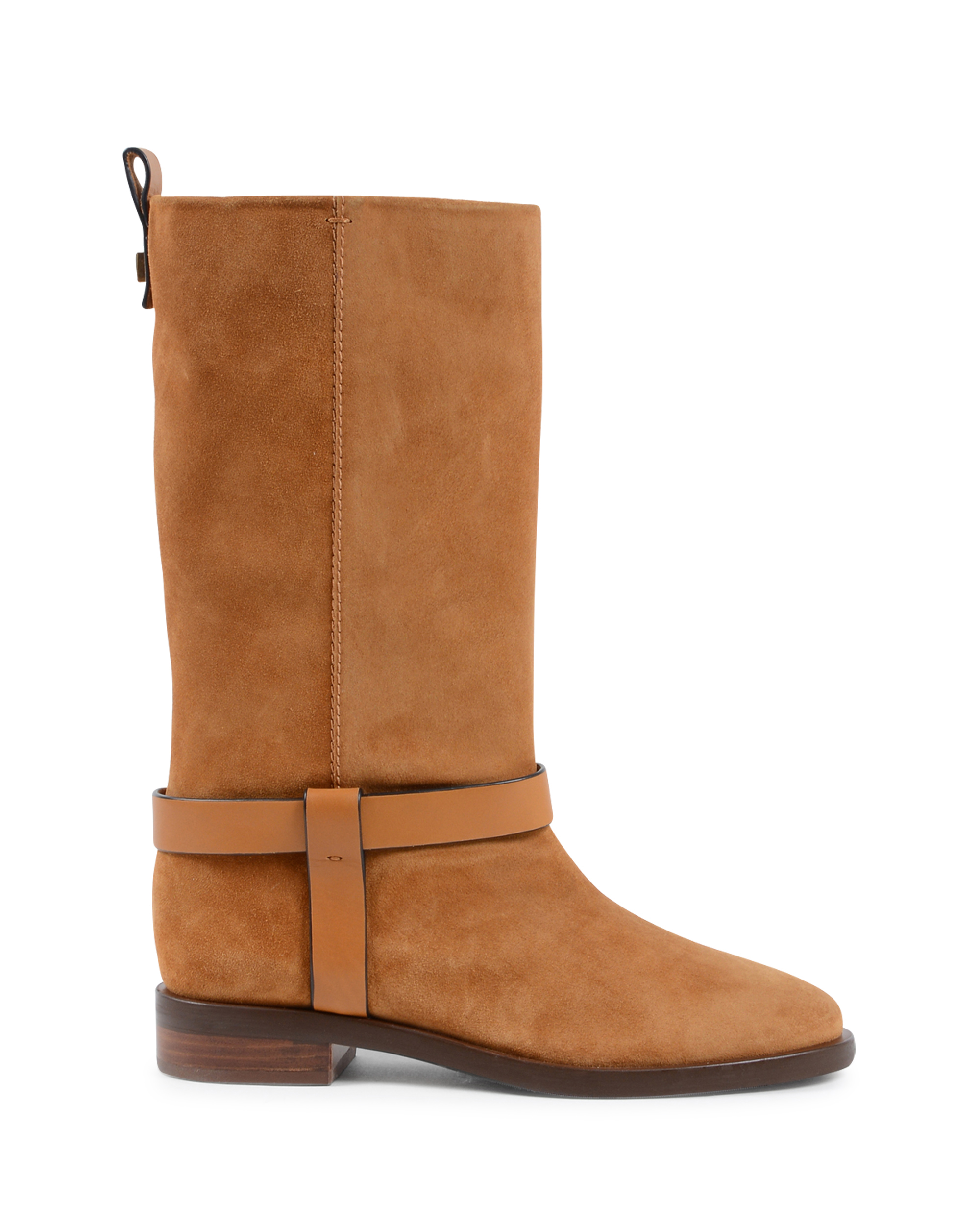 Bota corta Stuart Weitzman para mujer color tostado CASEY