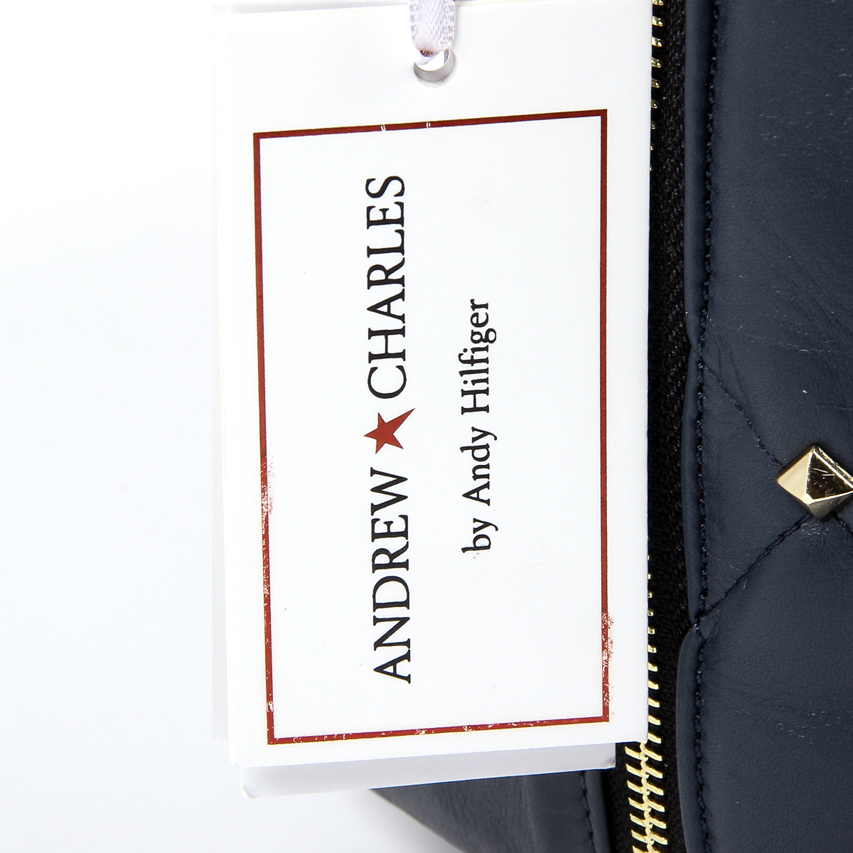 Bolso de mano para mujer Andrew Charles azul oscuro TESS