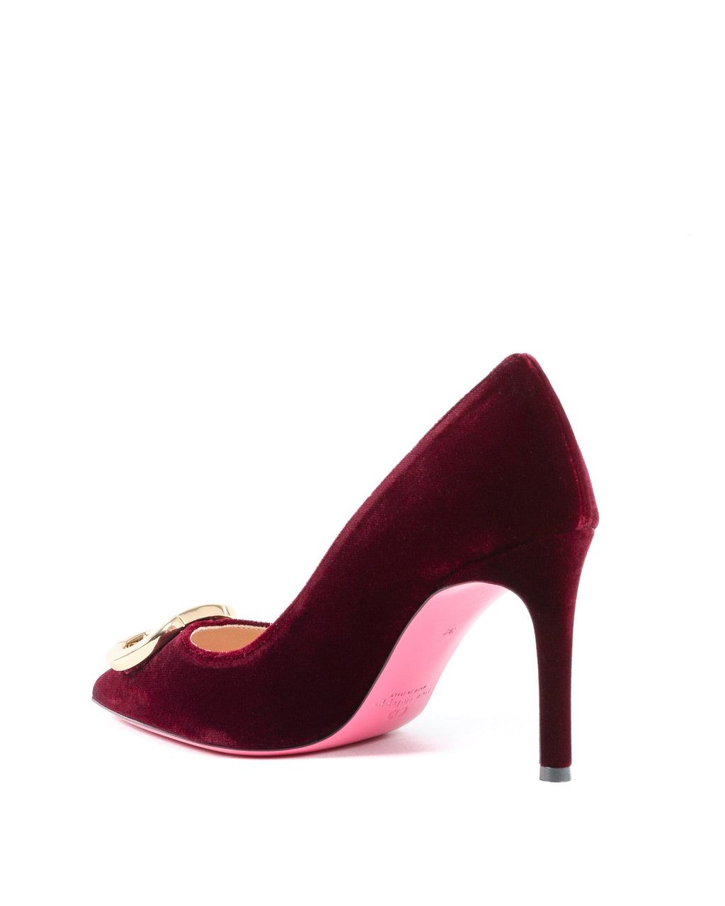 Zapatos de salón de terciopelo para fiesta de oficina Ruby