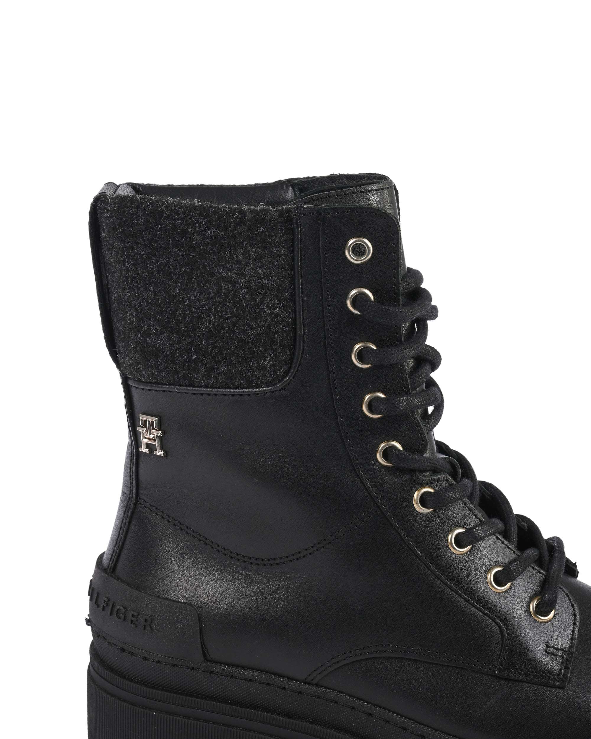 Botas Tommy Hilfiger para mujer NEGRAS FW0FW07500BDS